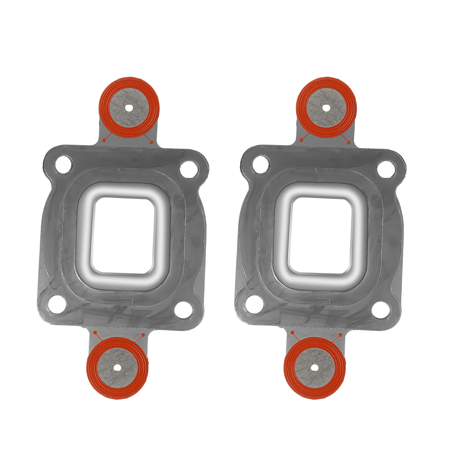 2 x Exhaust Elbow Riser Dry Joint Gasket Restricted Flow MerCruiser 27-864547A02