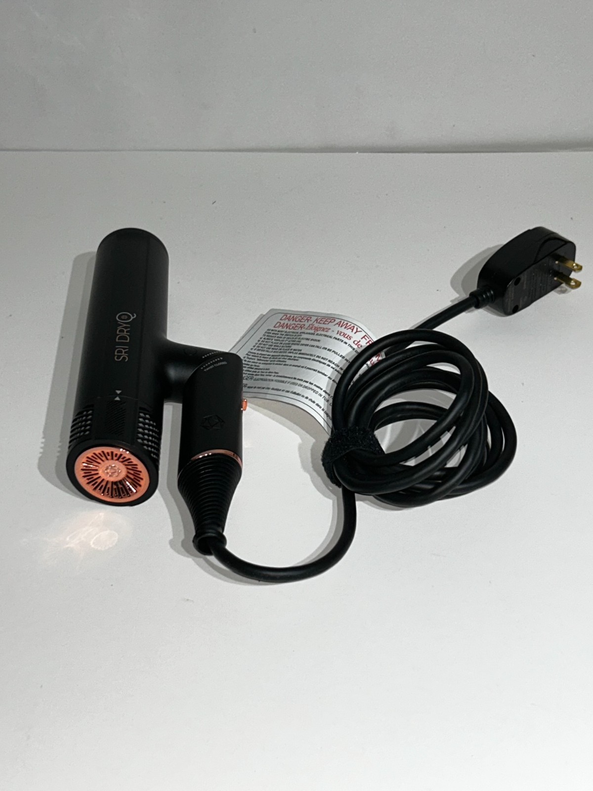 SRILabsDryQ Hair Dryer Lightweight Foldable Powerful Quiet Infrared & Ionic Tech