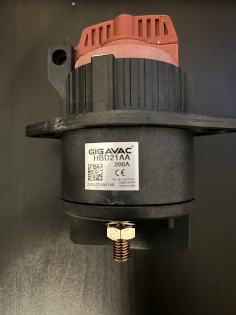 GIGAVAC Hermetic Battery Disconnect HBD21AA