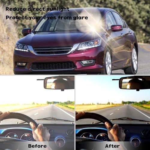 Pair Sun Visor Left and Right Compatible with Accord A Pair Left+Right Grey