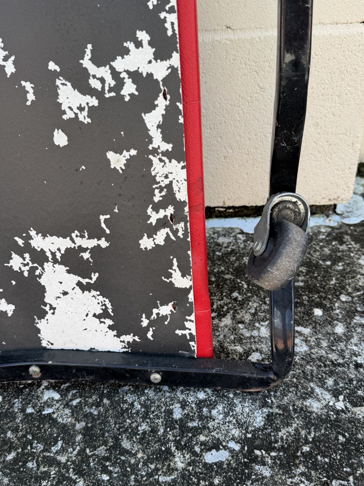 Lisle Jeepers Creeper 96032 Fully Padded Red 42” Low Profile