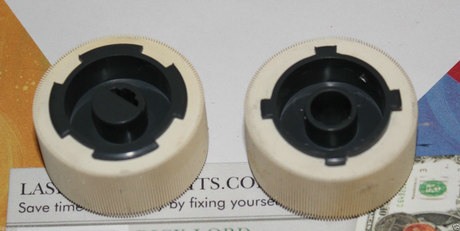 (2 PACK) LEXMARK OPTRA T650 T652 T643 PICKUP ROLLER 40X4308 PREMIUM QUALITY USA