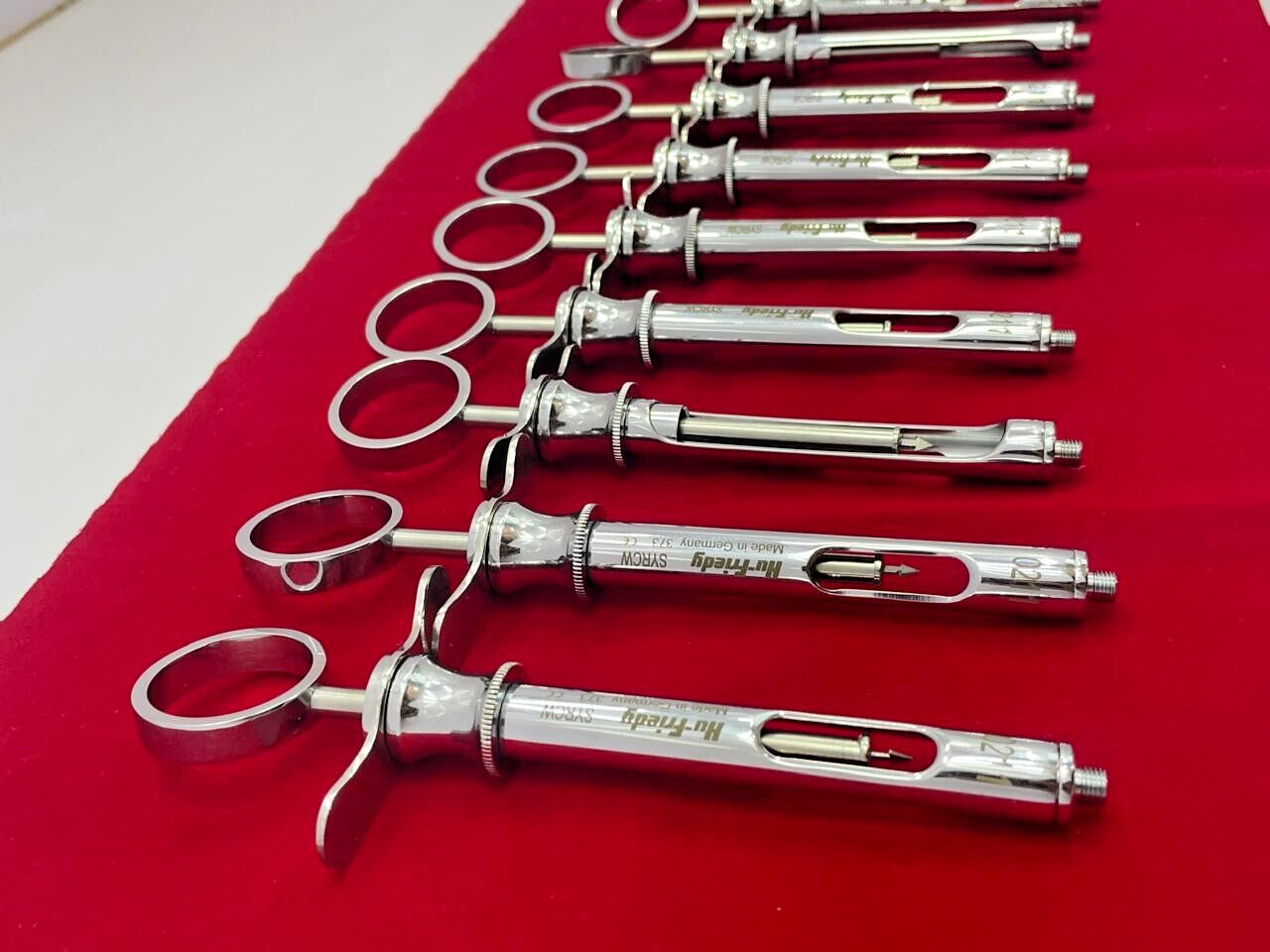 Lot of 30 PC Hu-Friedy CW Style Dental Anesthetic Aspirating 1.8ml Syringe SYRCW