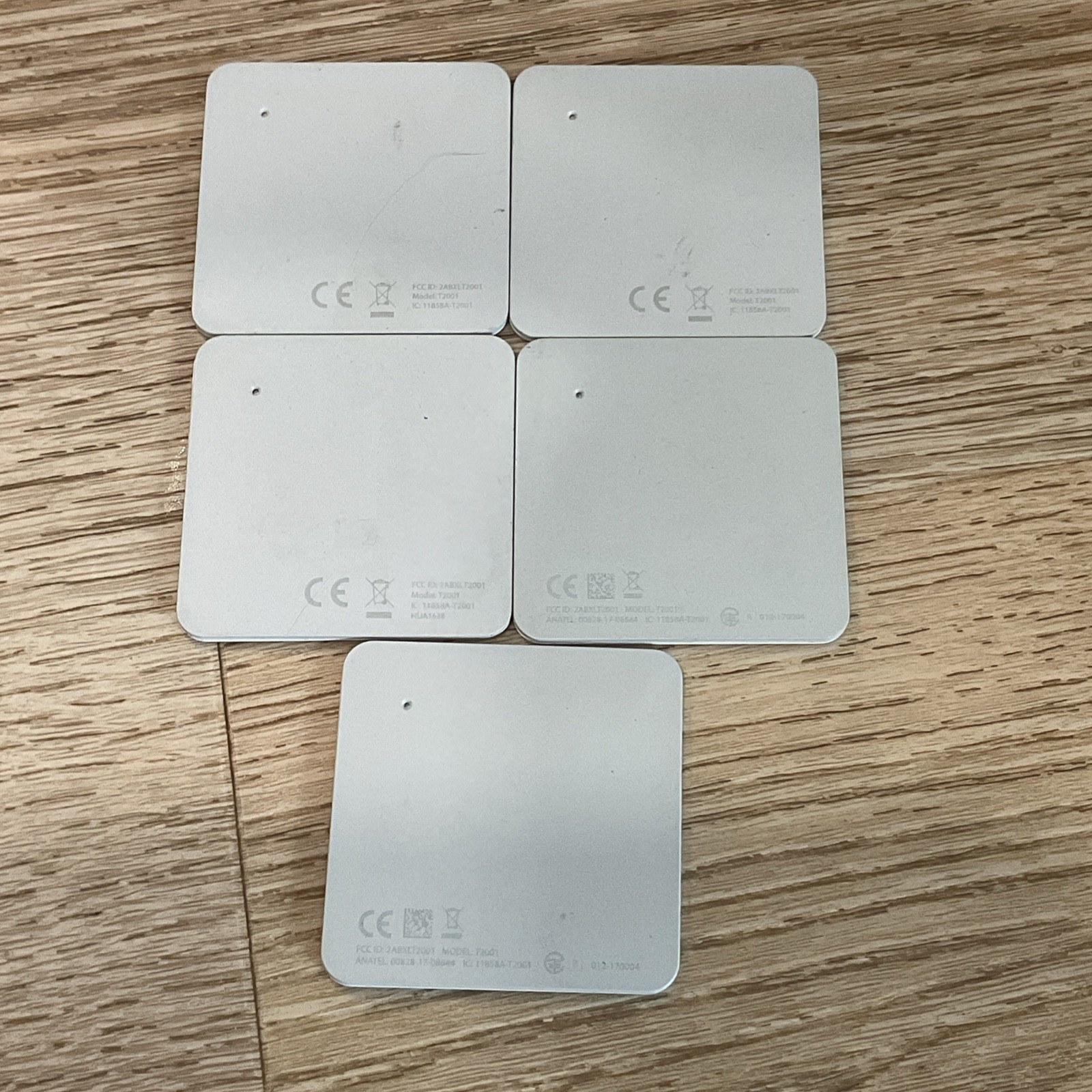 Tile Slim Bluetooth Tracker Phone Wallet Anything Finder (5-Pack) - Brand New