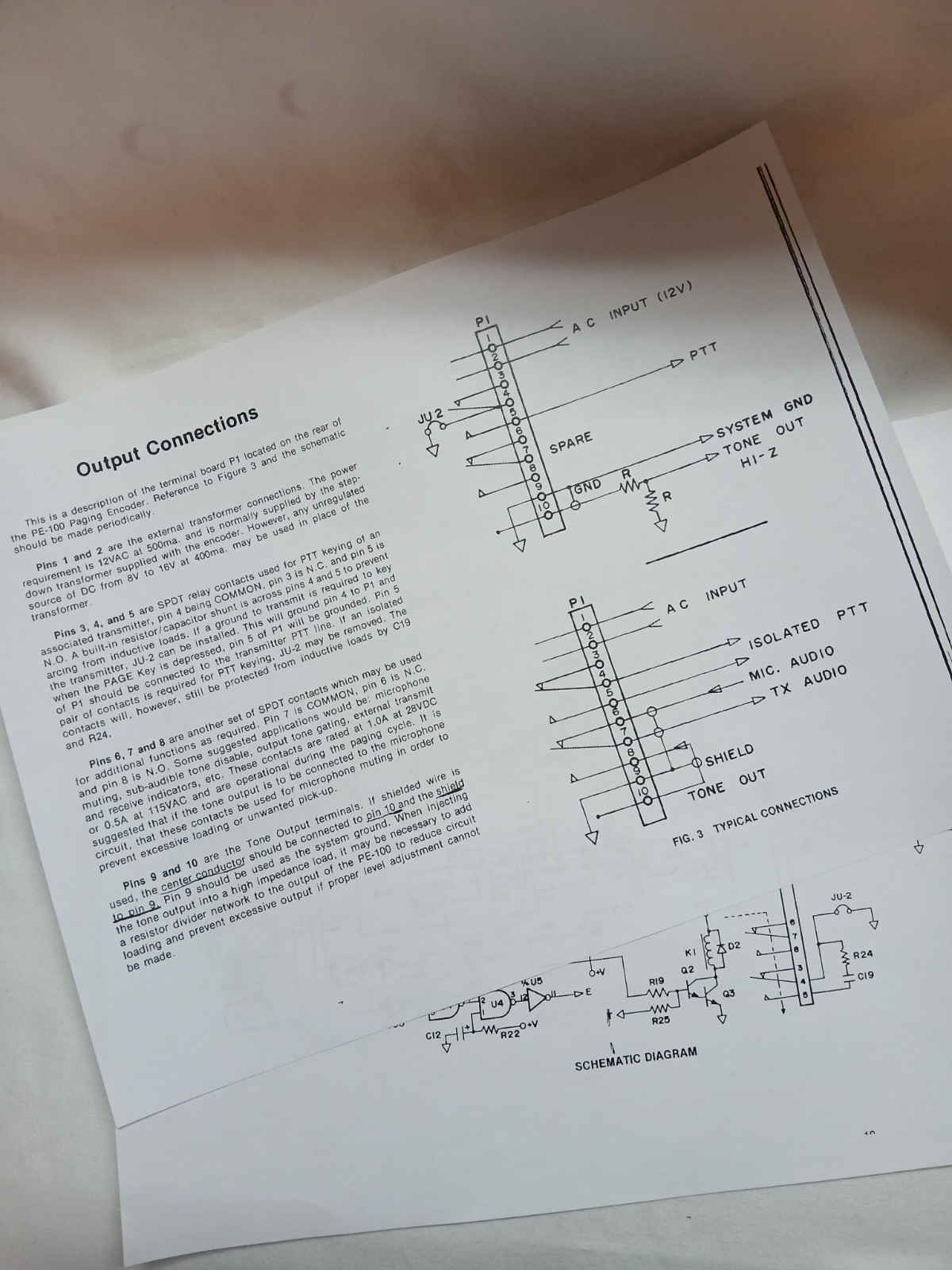 Communication Specialists PE-100 Two-tone sequential paging encoder