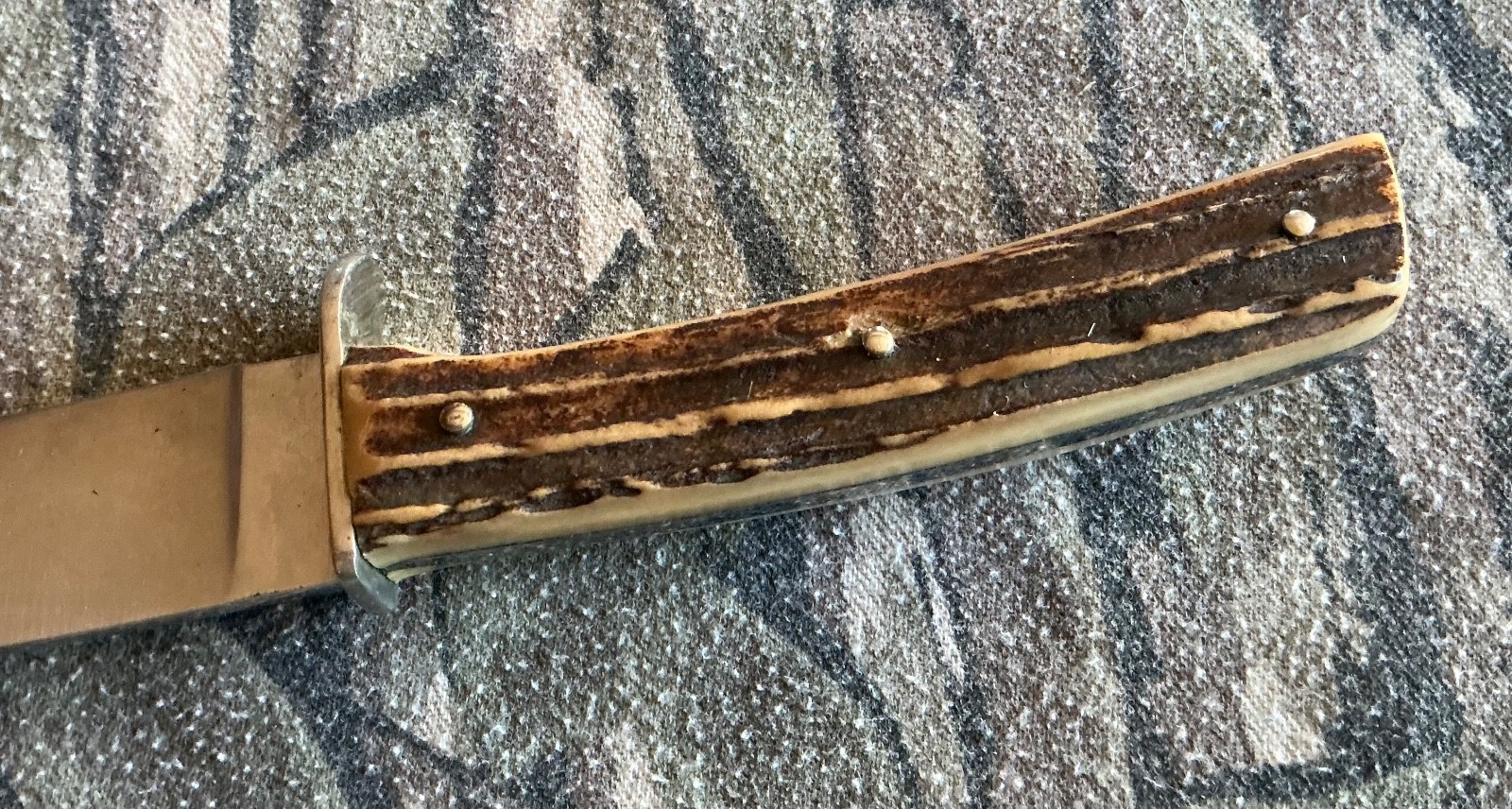 JA Henckels 602 Friordur Solingen Germany Stag Handle Knife w/ sheath