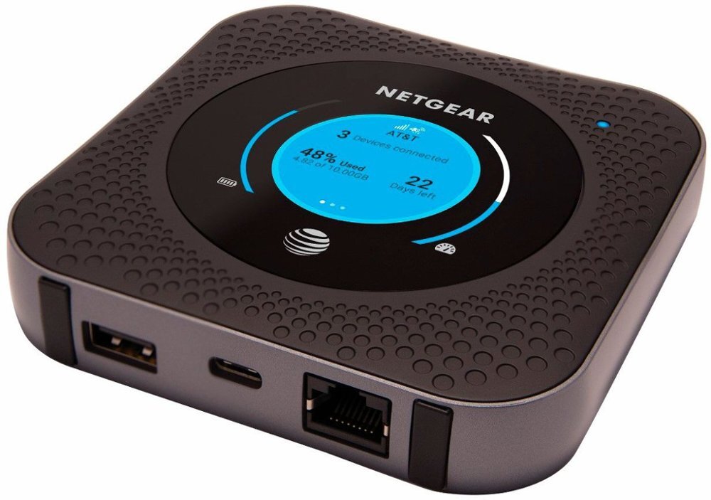 Used NETGEAR Nighthawk MR1100 4G Wi-Fi Hotspot Modem AT&T UNLOCKED