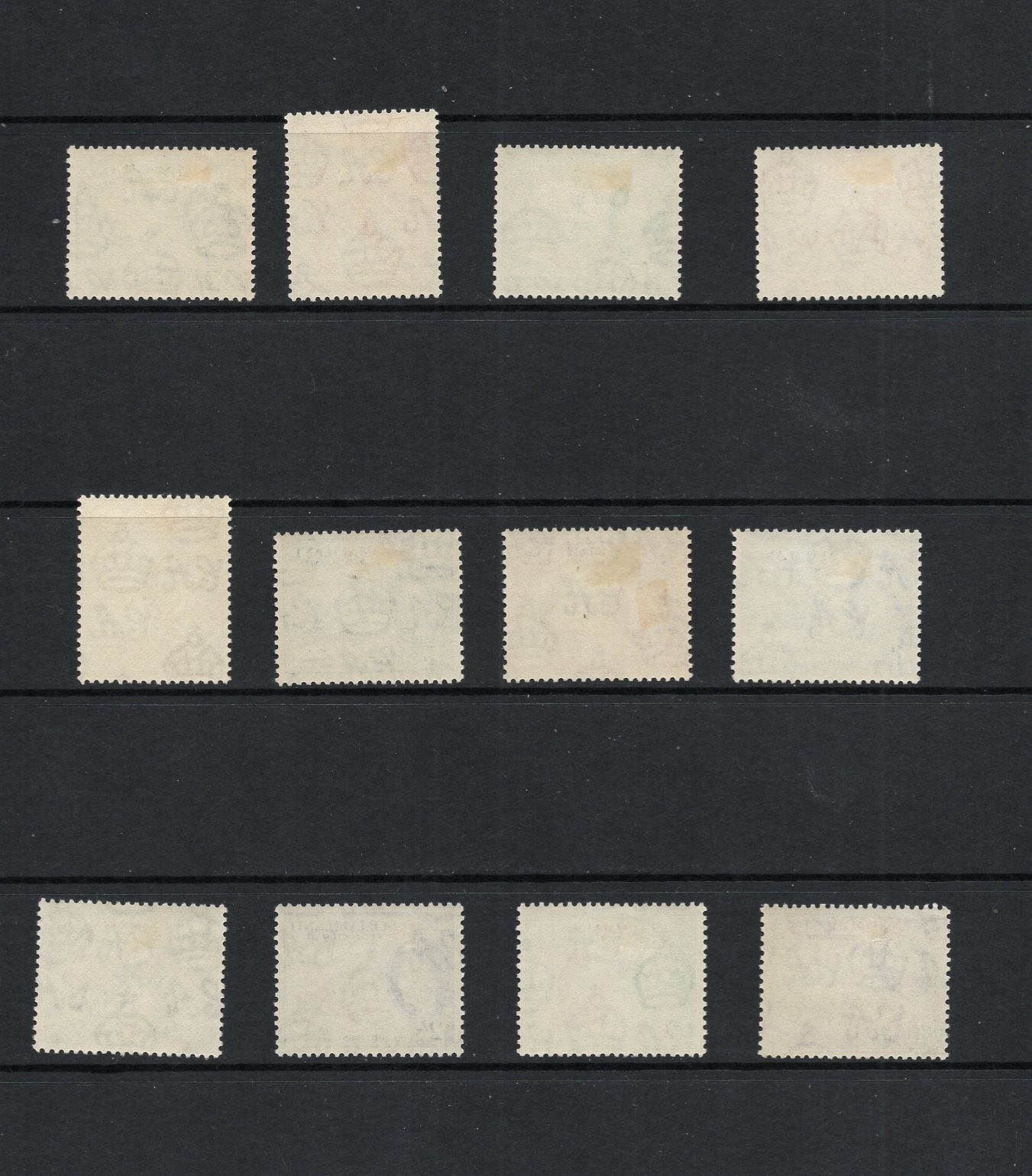 T0489 Somaliland Protectorate 1953/8 QEII pictorials 12v. MVLH