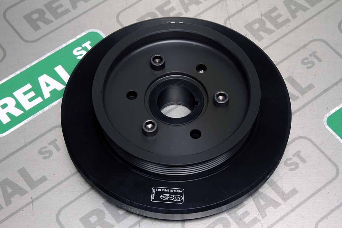 Fluidampr Steel Internally Balanced Crank Damper Pulley for Supra 2JZ-GTE 840801