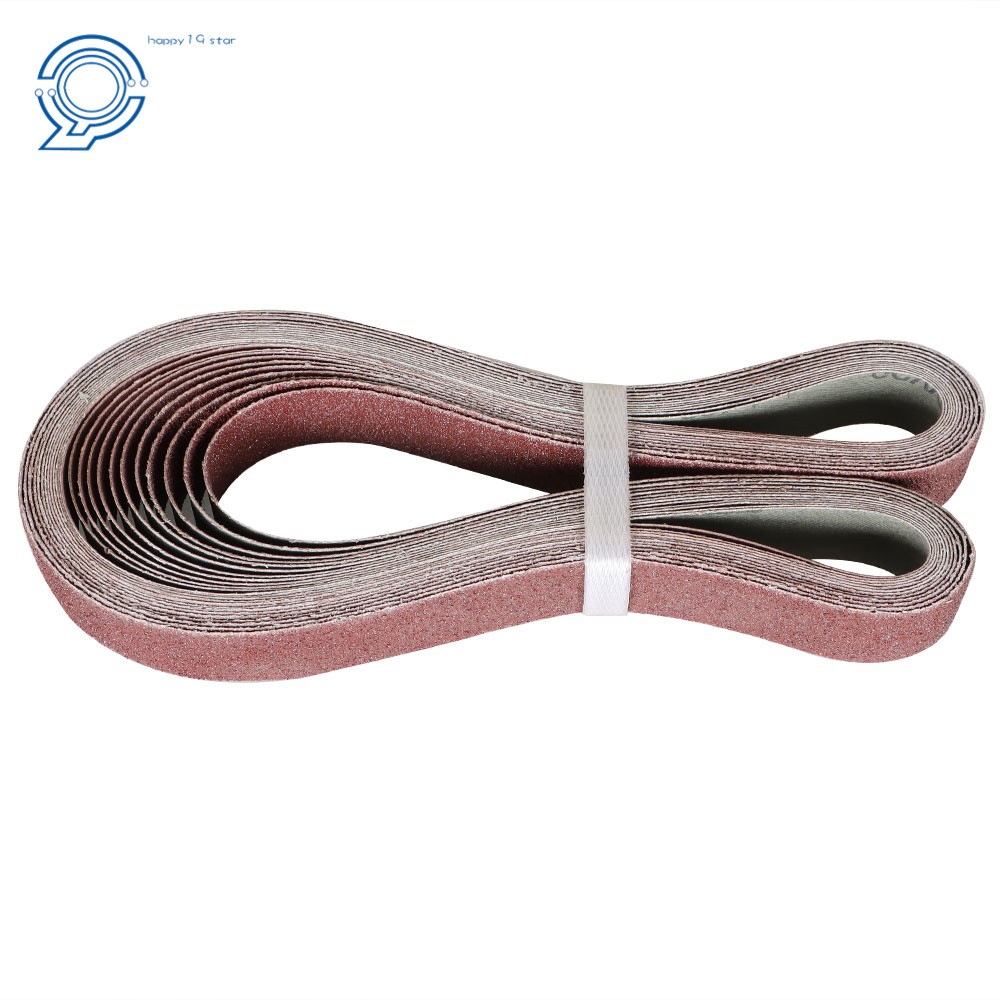 1 Inch x 42 Inch Sanding Belts 60 80 120 150 240 400 Grits Belt Sander 12 Pack