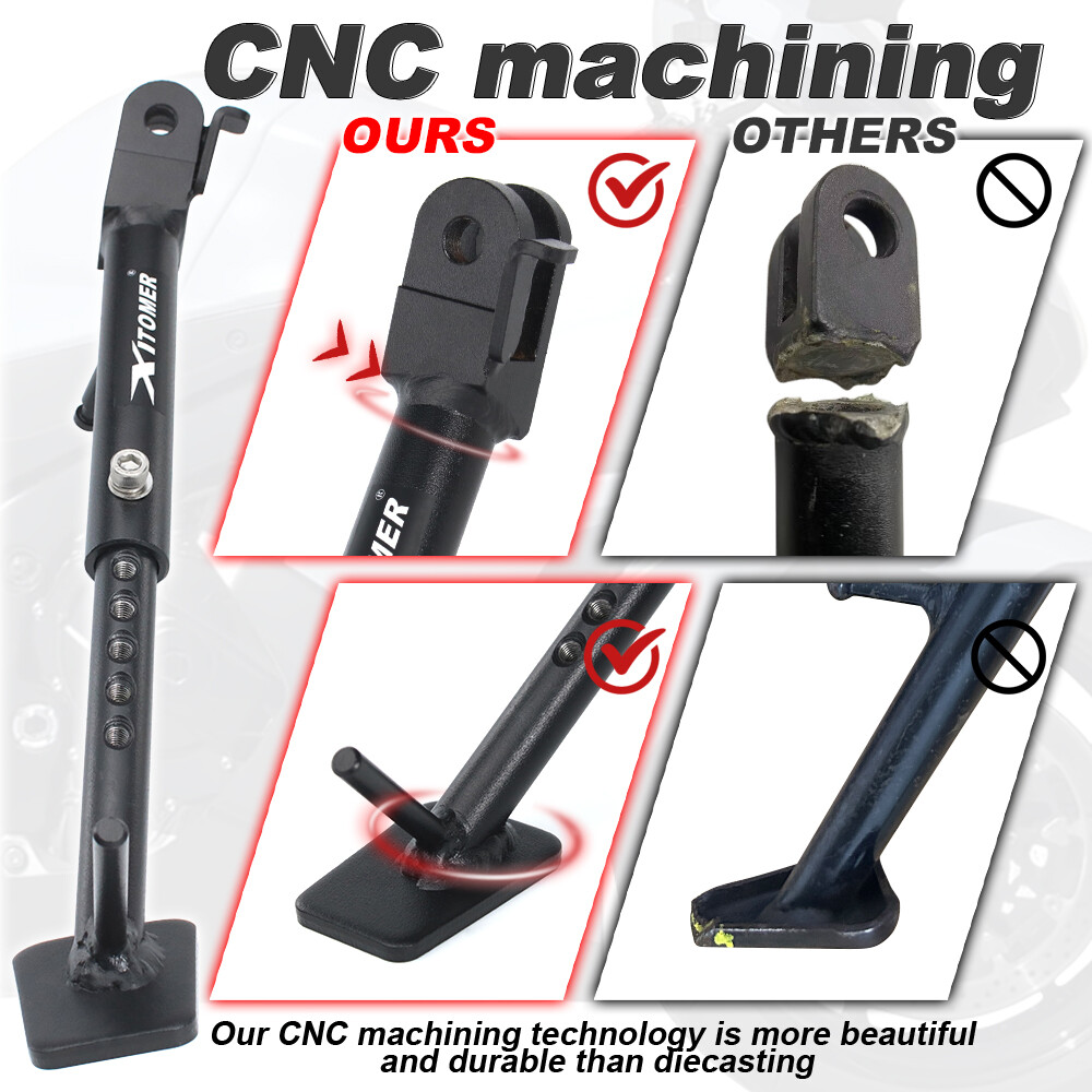 Adjustable Kickstand Sidestand Rear Stand Fit For Suzuki GSX-R1000 2009-2024