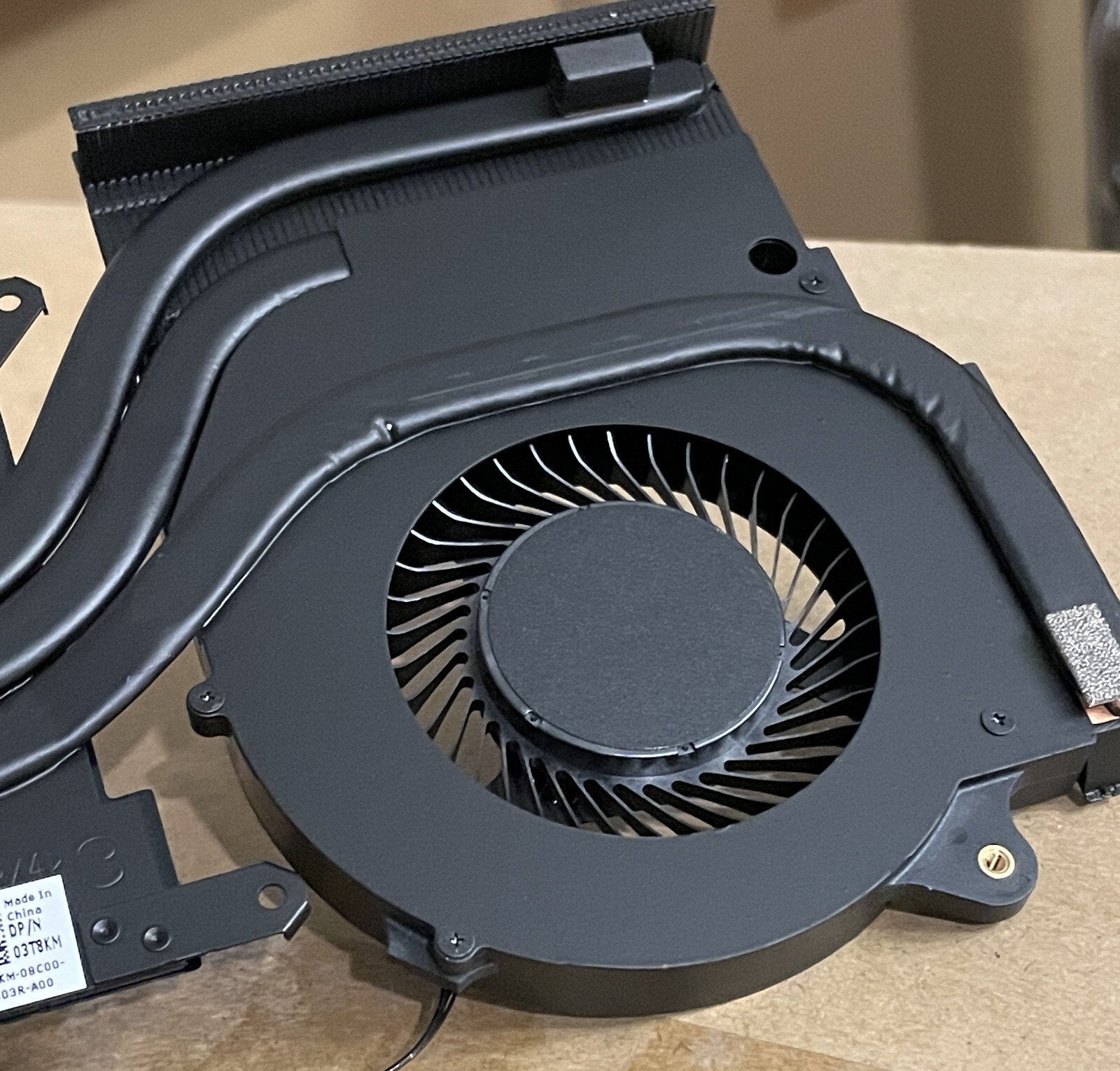 Brand New Dell Alienware m15 R6 CPU Graphics Cooling Heatsink Fan Assembly 3T8KM