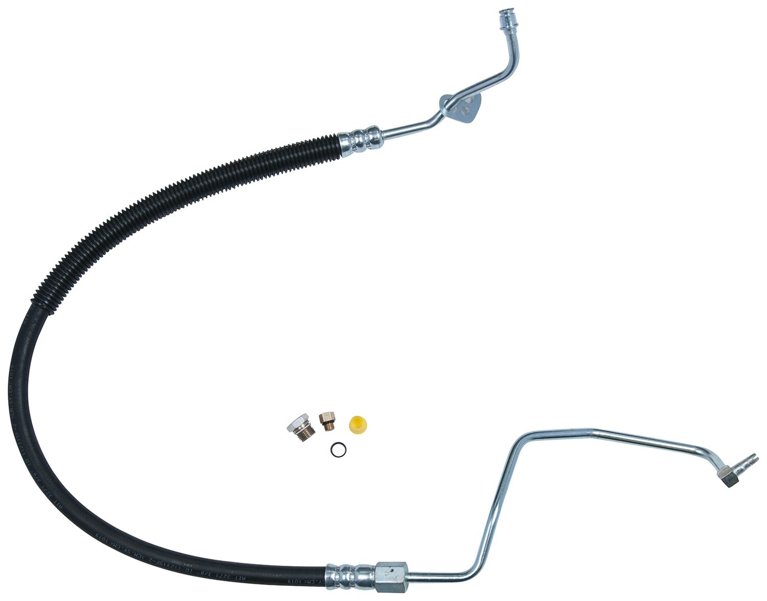 Power Steering Pressure & Return Line Hose 4 PCS Set for 04-08 Ford F150 5.4L