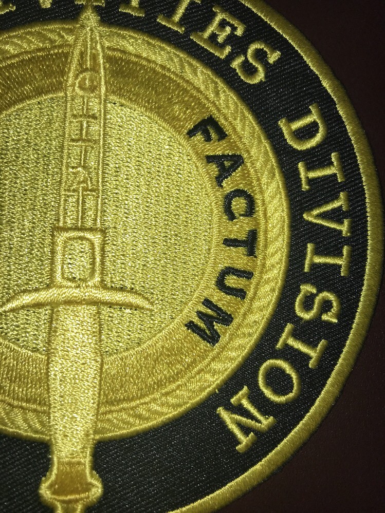 CIA SAD Special Activities Division SOG Latebra Factum 5 Inch Patch Limited
