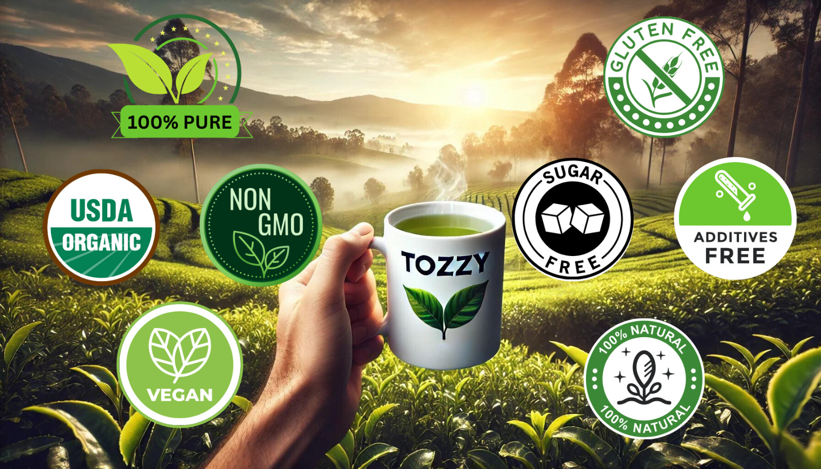 Organic Unsmoked Yerba Mate Tea Bags - 100 Count (Plant-Based Pyramid Tea Bags)