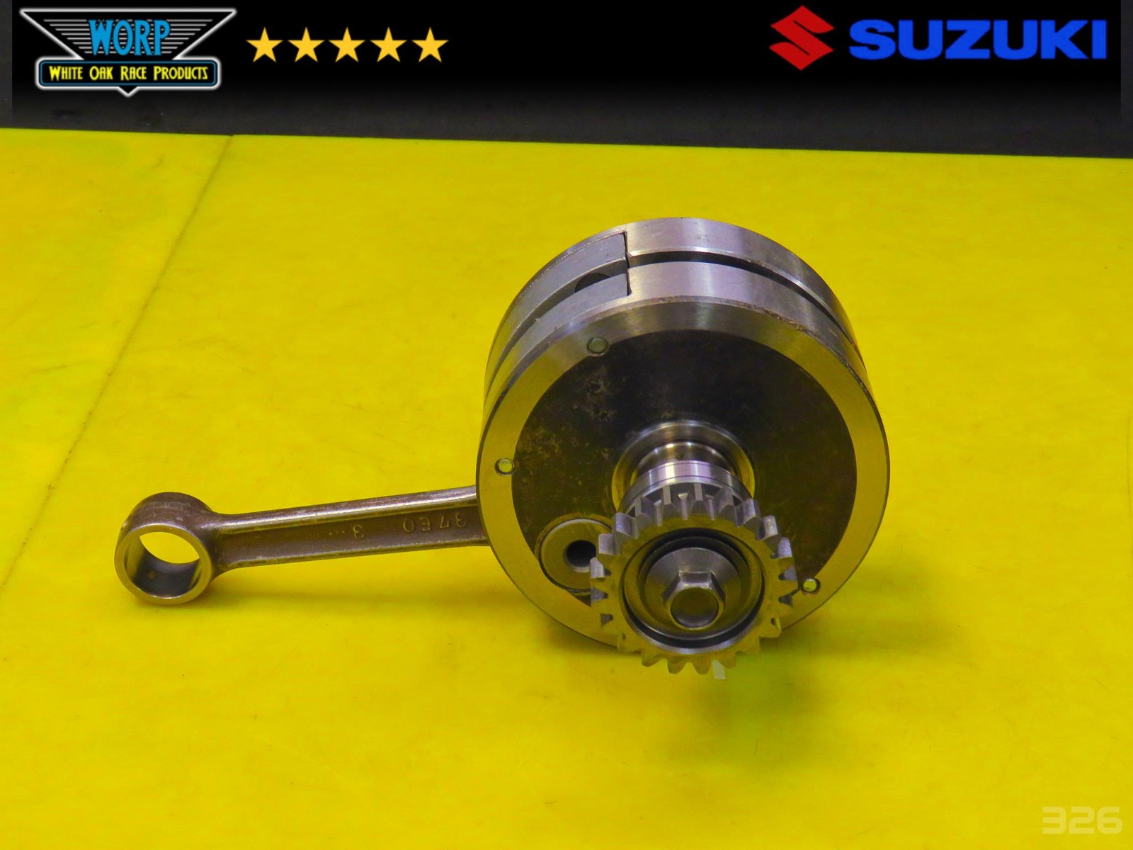 2000 SUZUKI RM250 CRANKSHAFT CRANK SHAFT BOTTOM END CONNECTING ROD ~ OEM 96-00