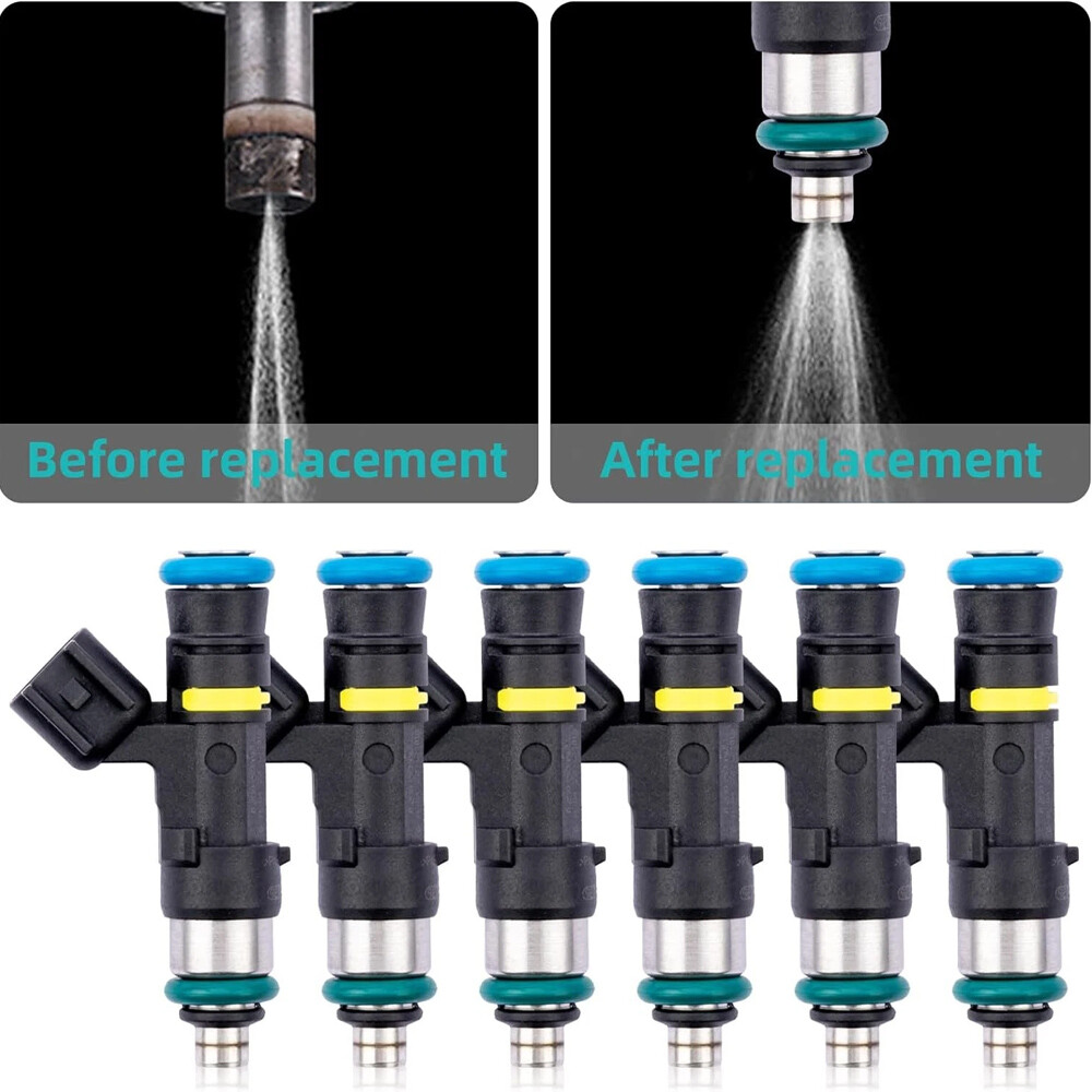 For 2011-2014 Polaris Ranger 800 XP 800 Crew 800 2pcs Fuel Injectors w/ Harness