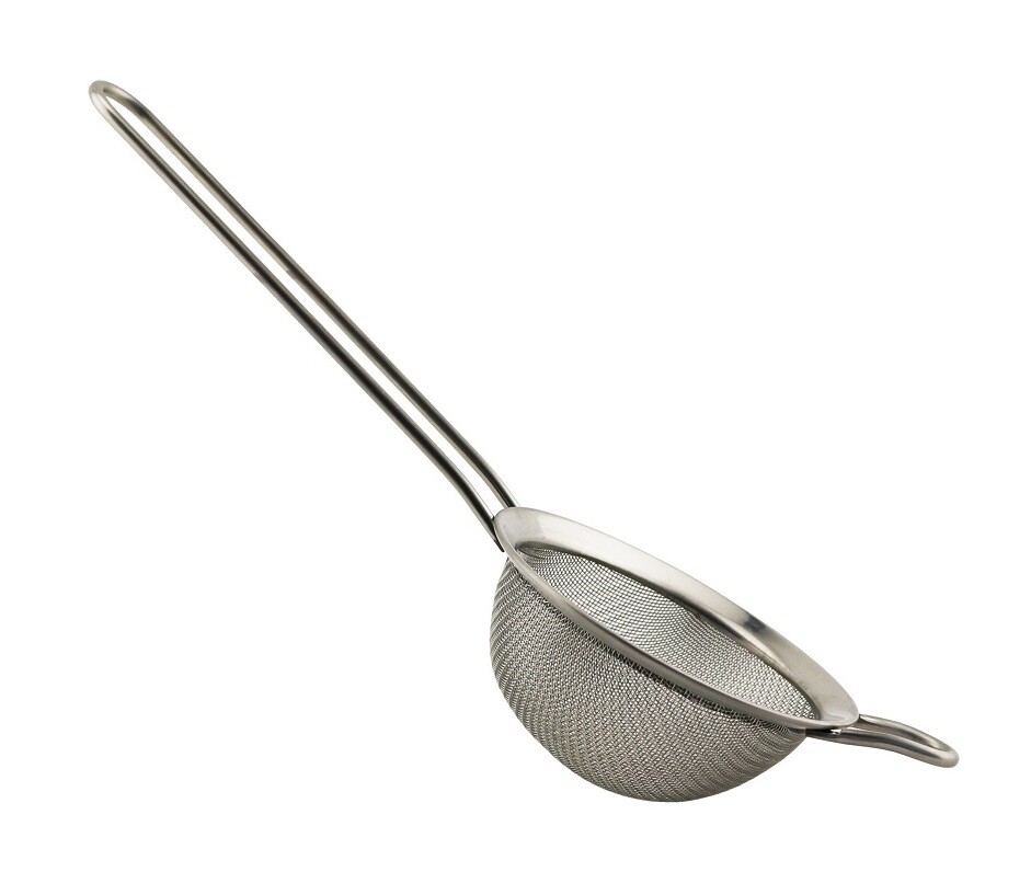 (1x) FINE MESH BAR COCKTAIL JUICE & DRINK STRAINER  Stainless Steel