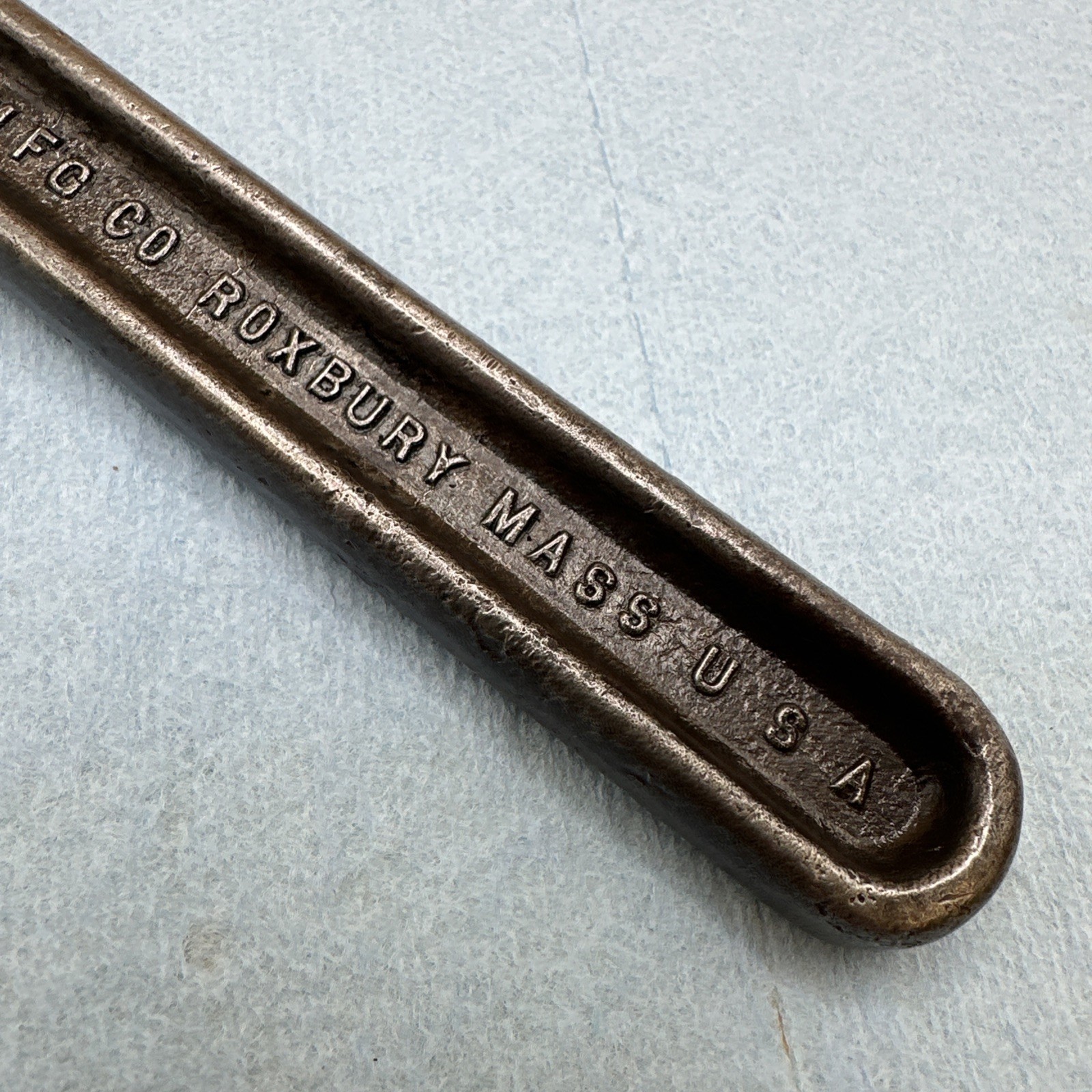 Vintage Trimo 10" Pipe Wrench, Trimont Mfg Co, Roxbury Mass USA