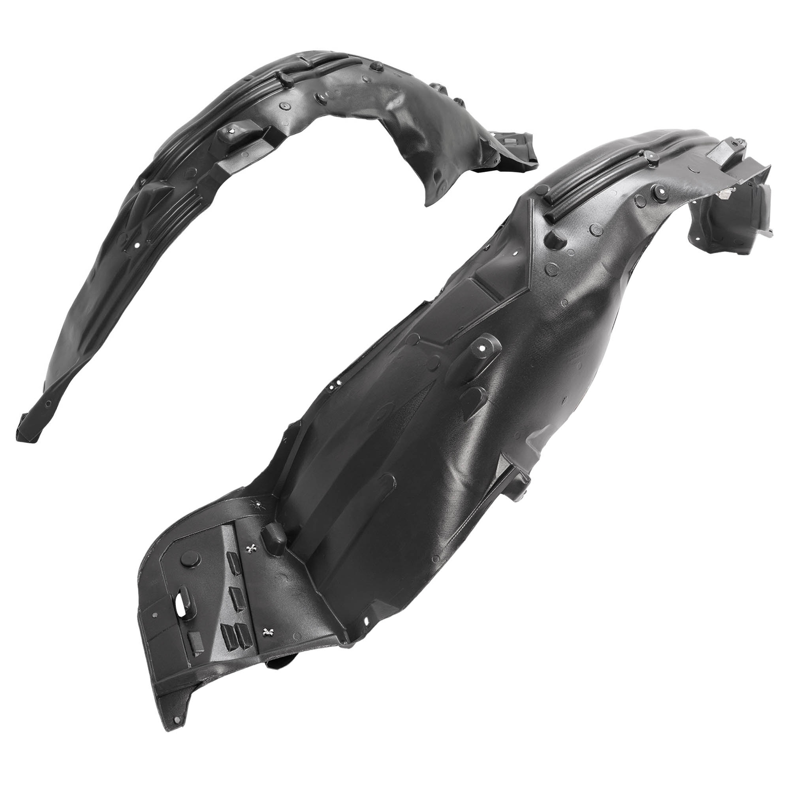 Front Left & Right Splash Shield Fender Liner For 2016-2017 Honda Accord Sedan