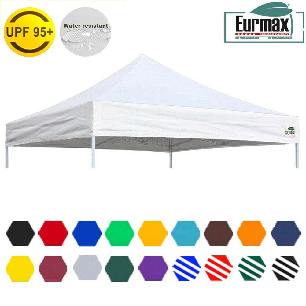 Eurmax 10 x 10 Replacement Canopy Tent Top Cover Instant Ez Canopy  Cover ONLY