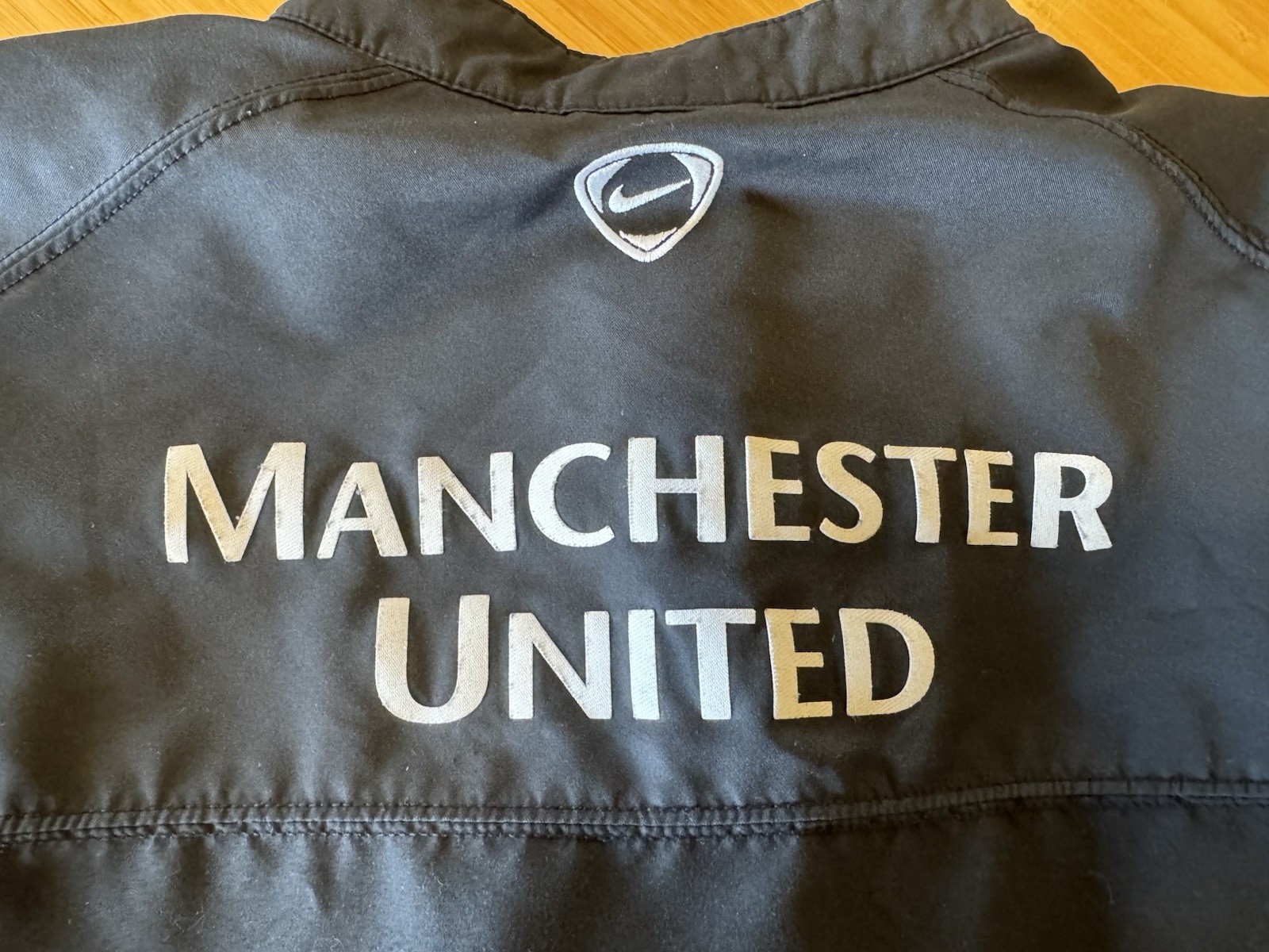 MANCHESTER UNITED 2007/2008 TRAINING ANTHEM JACKET FOOTBALL NIKE SIZE M