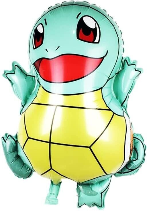 15 Pcs Balloons Pokemon Cartoon Foil Balloons for Kids Party Birthday Decor