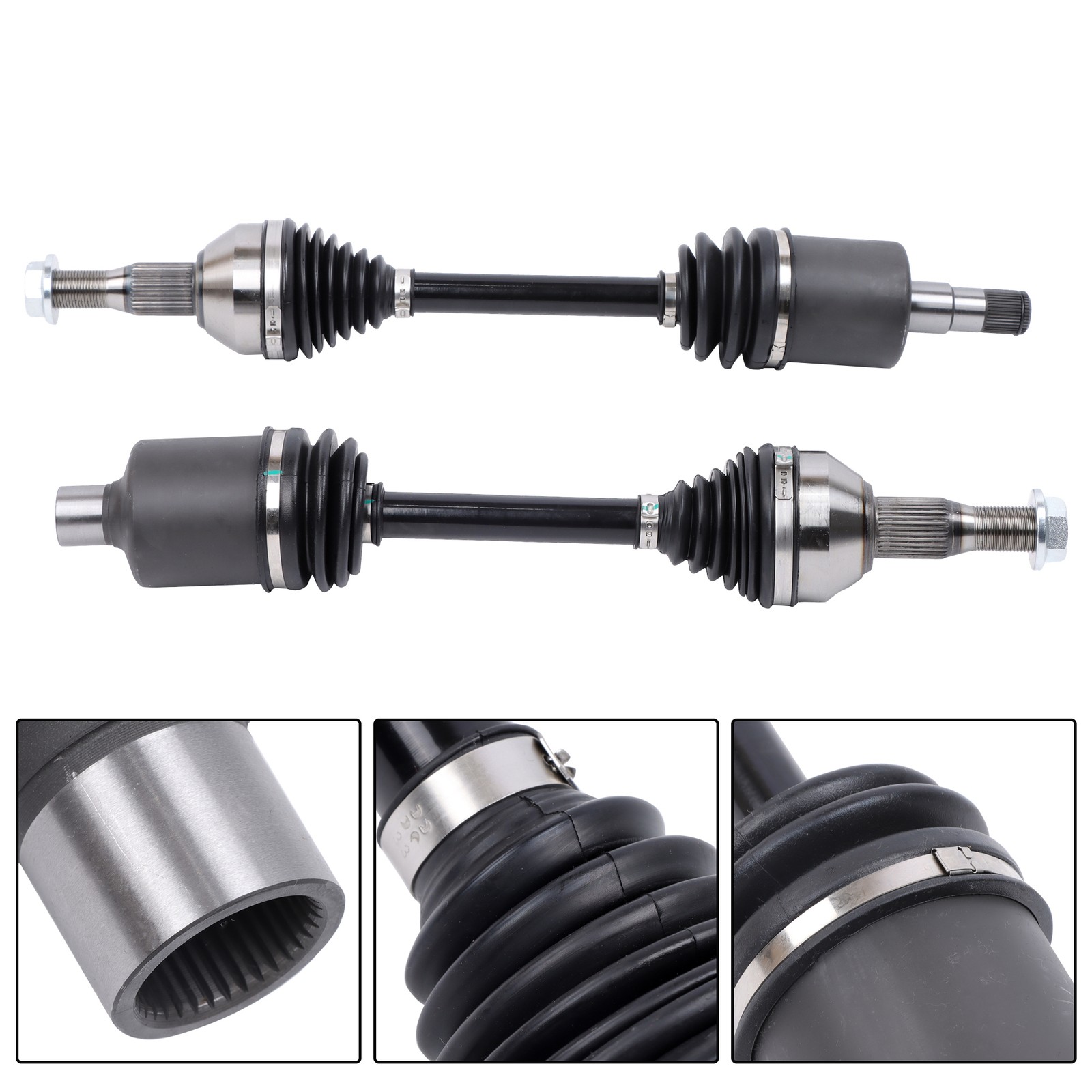 For Buick Chevrolet 1998-2011 Oldsmobile Pontiac 3.8L Front CV Axle Assembly x2