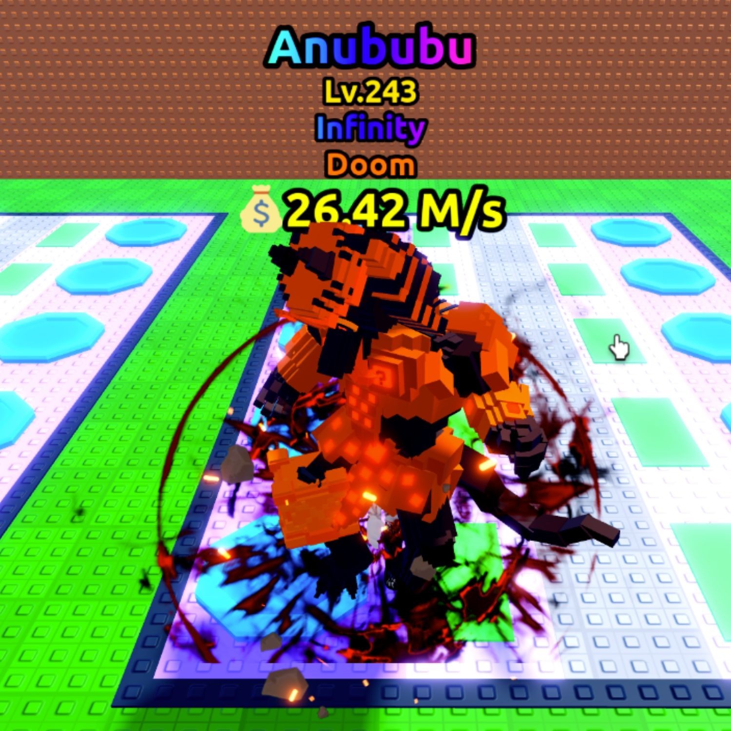 ESCAPE TSUNAMI FOR BRAINROTS! - DOOM ANUBUBU LV.243 💰26.42 M/s