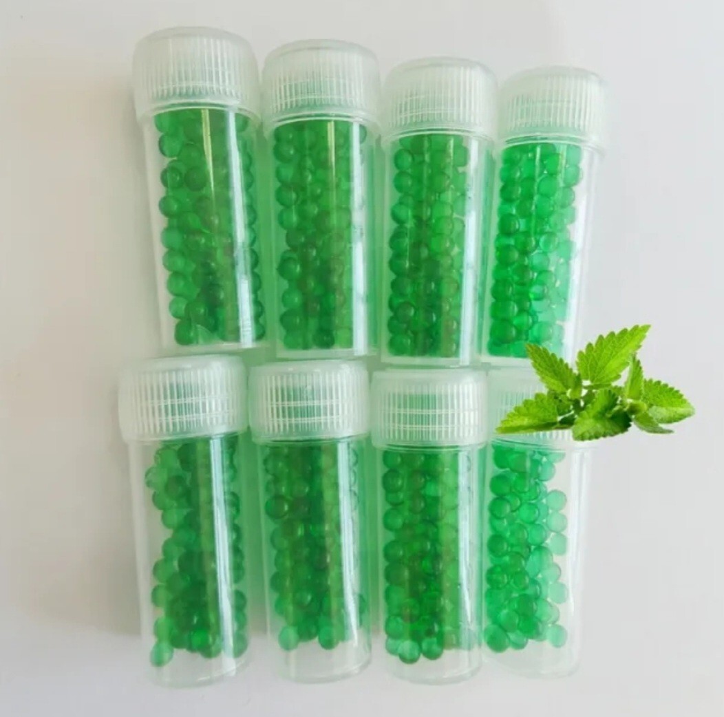 Green Mint Beads Dispenser Refill (8 Packs)