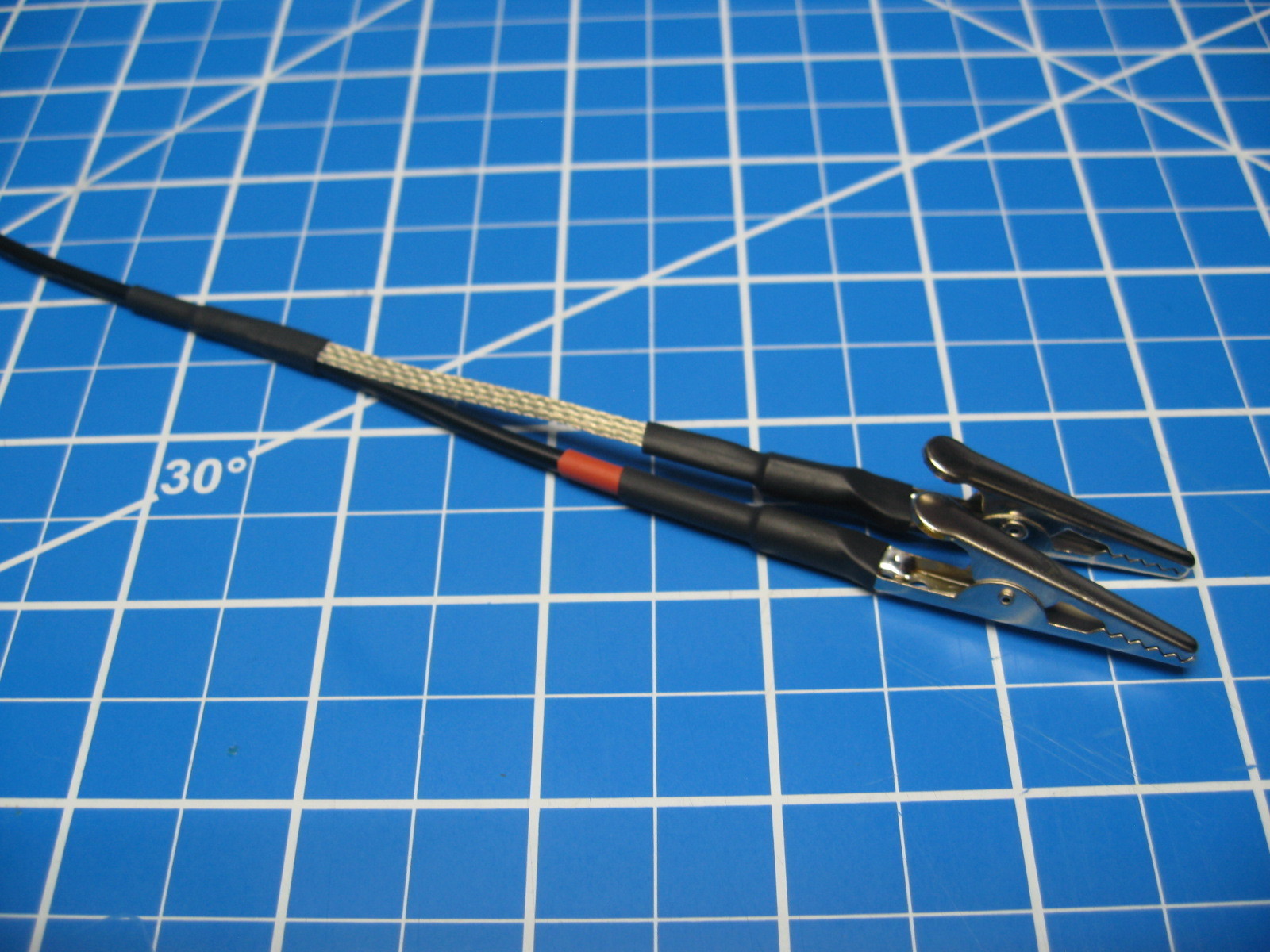 Custom Shielded Test Lead - for Vintage Test Gear - Oscilloscopes/VOM's/Etc..