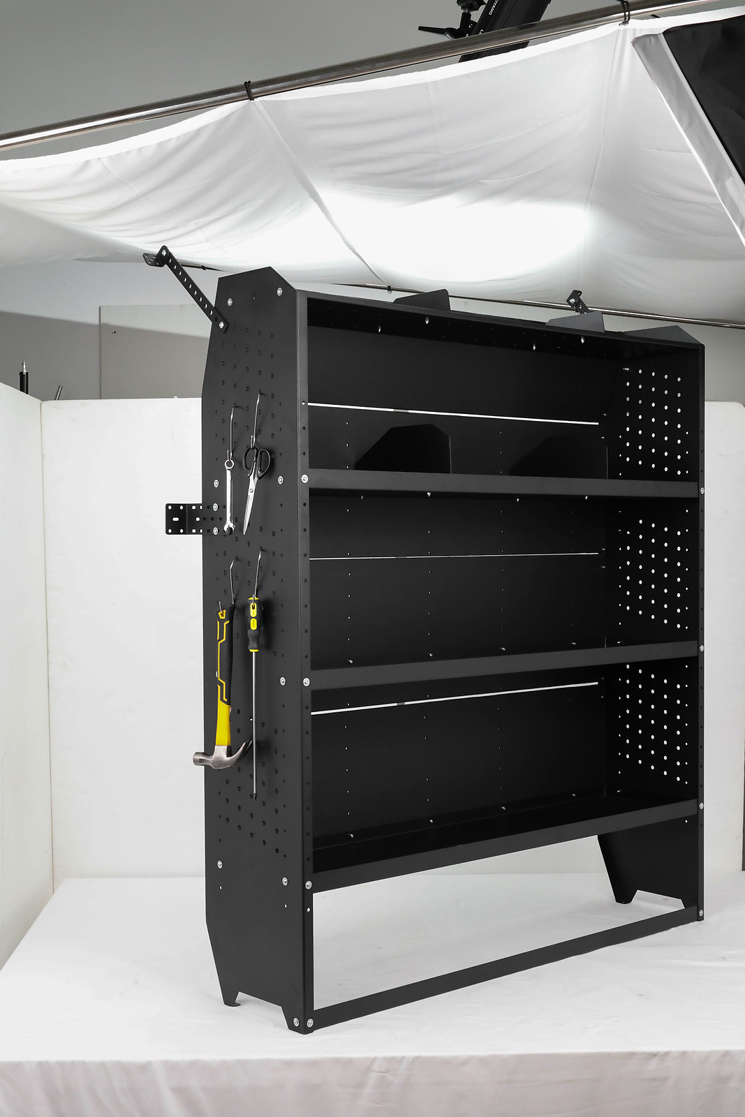 2Cargo Van Shelving Storage for Mid/High Roof Ford Transit 52''W x 60''H x 13''D