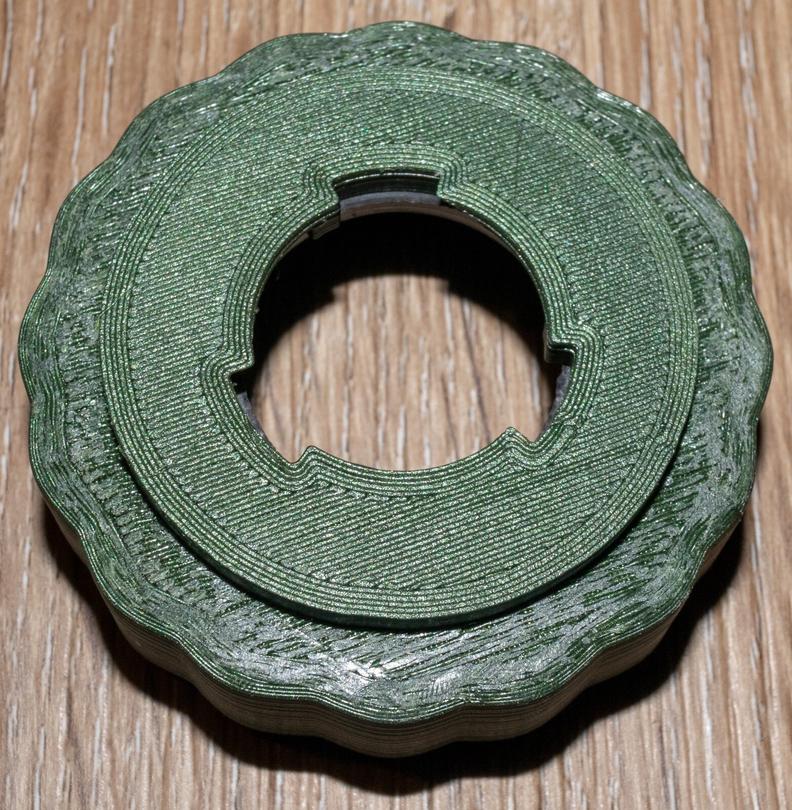 3M Respirator (6000 - 7000 series) to 40mm NATO Filter Adapter PETG