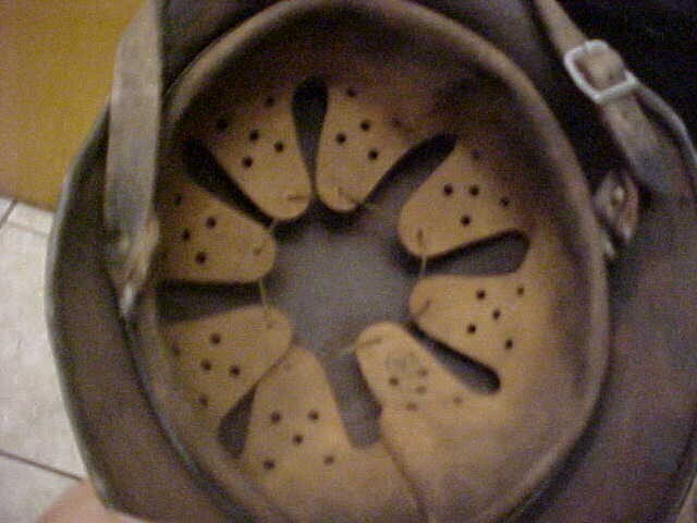 WW2 GERMAN CAMO HELMET SIZE 64 OR 66