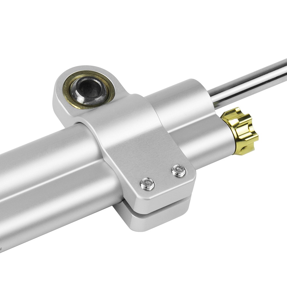 2024 Long Style Silver Steering Damper Stabilizer For Suzuki GSXR600 GSXR750