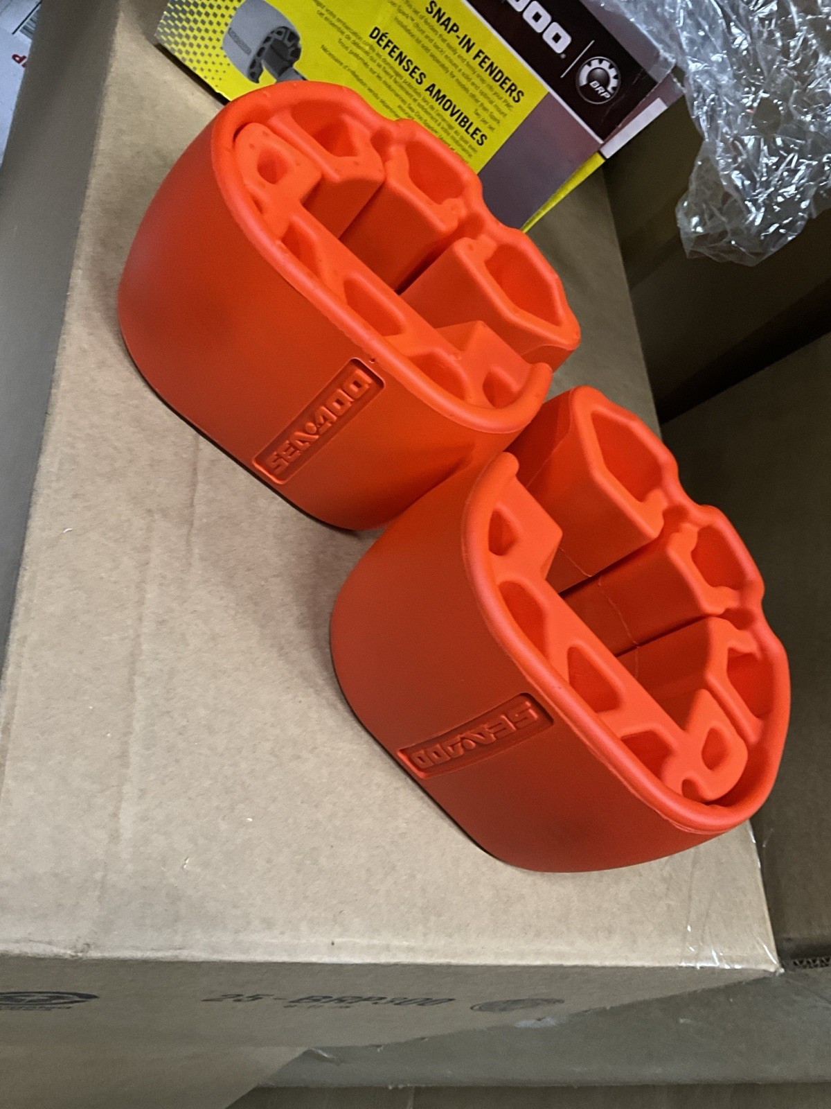 Watercraft Buffer Snap-In Fender Bumper 295100418 Red For Sea-Doo Spark Gtr Gtx