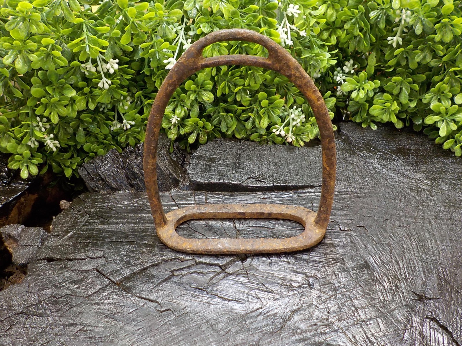 Old Rare Vintage Antique Civil War Relic Confederate Calvary Iron Stirrup