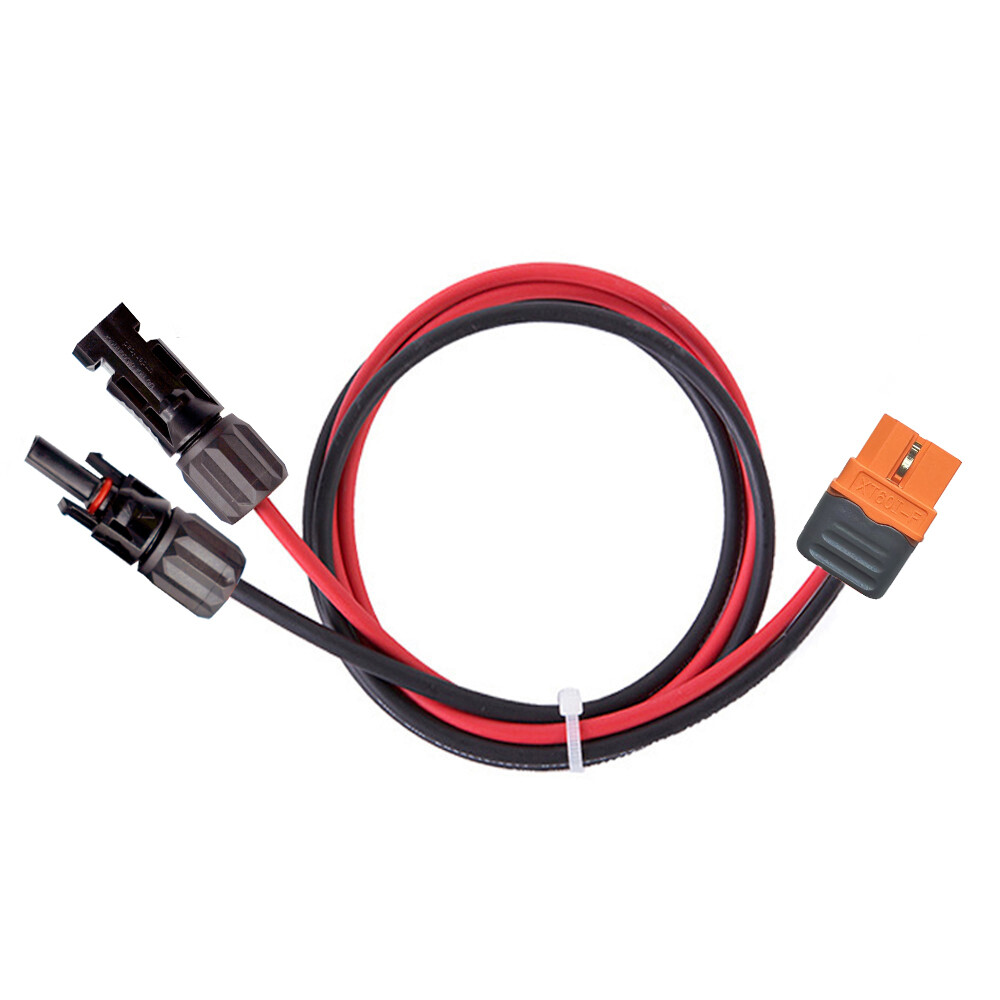 10AWG Solar Panel XT60i Extension Cable Silicon Wire(XT60i-F to Solar Connector)