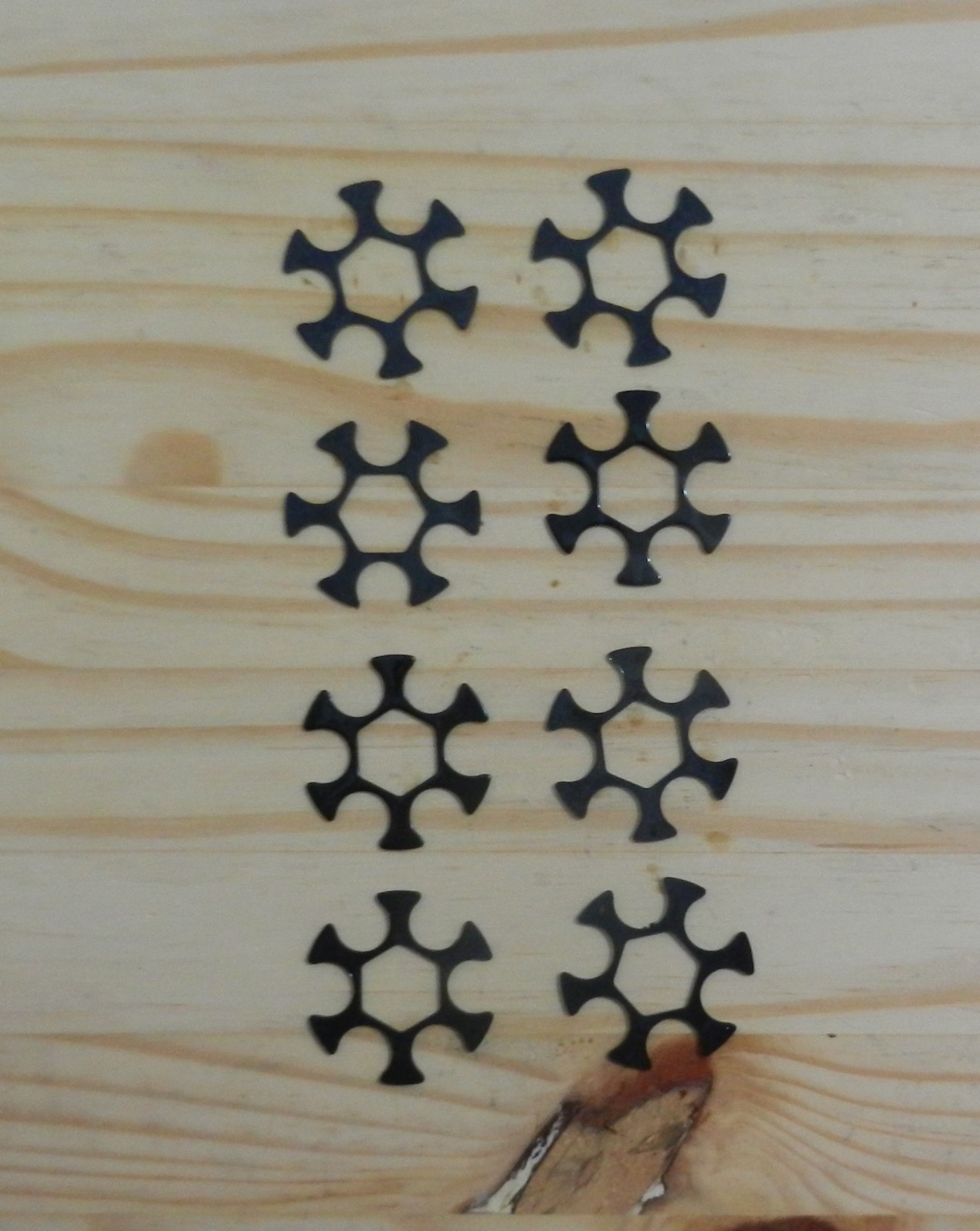 RP Ranch Products Full Moon Clips;  Holds 6 Rounds of 45 ACP;  8 Total;  FMC45-6