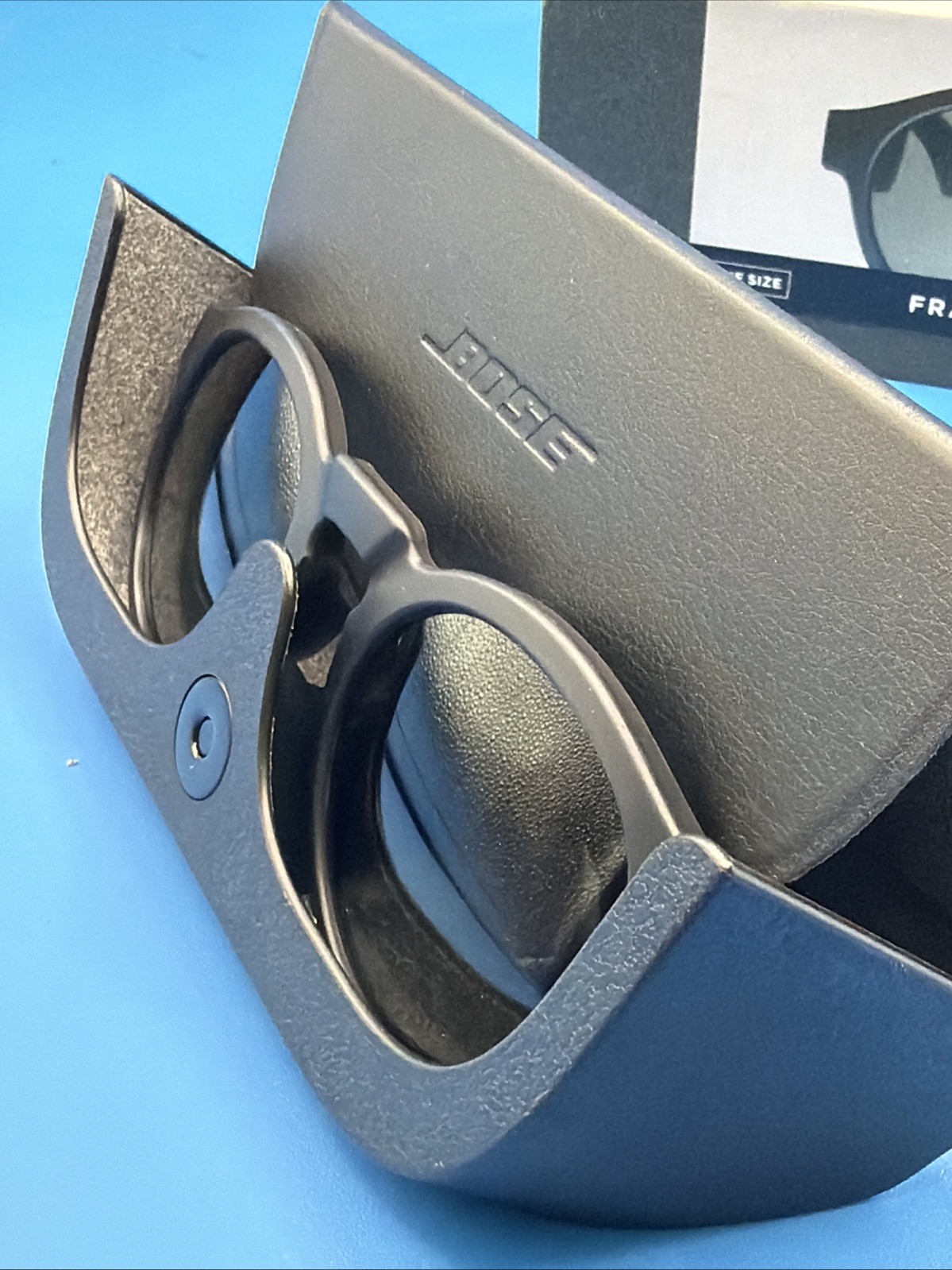 Bose Frames Rondo Smart Audio Sunglasses Black Bluetooth open box never used