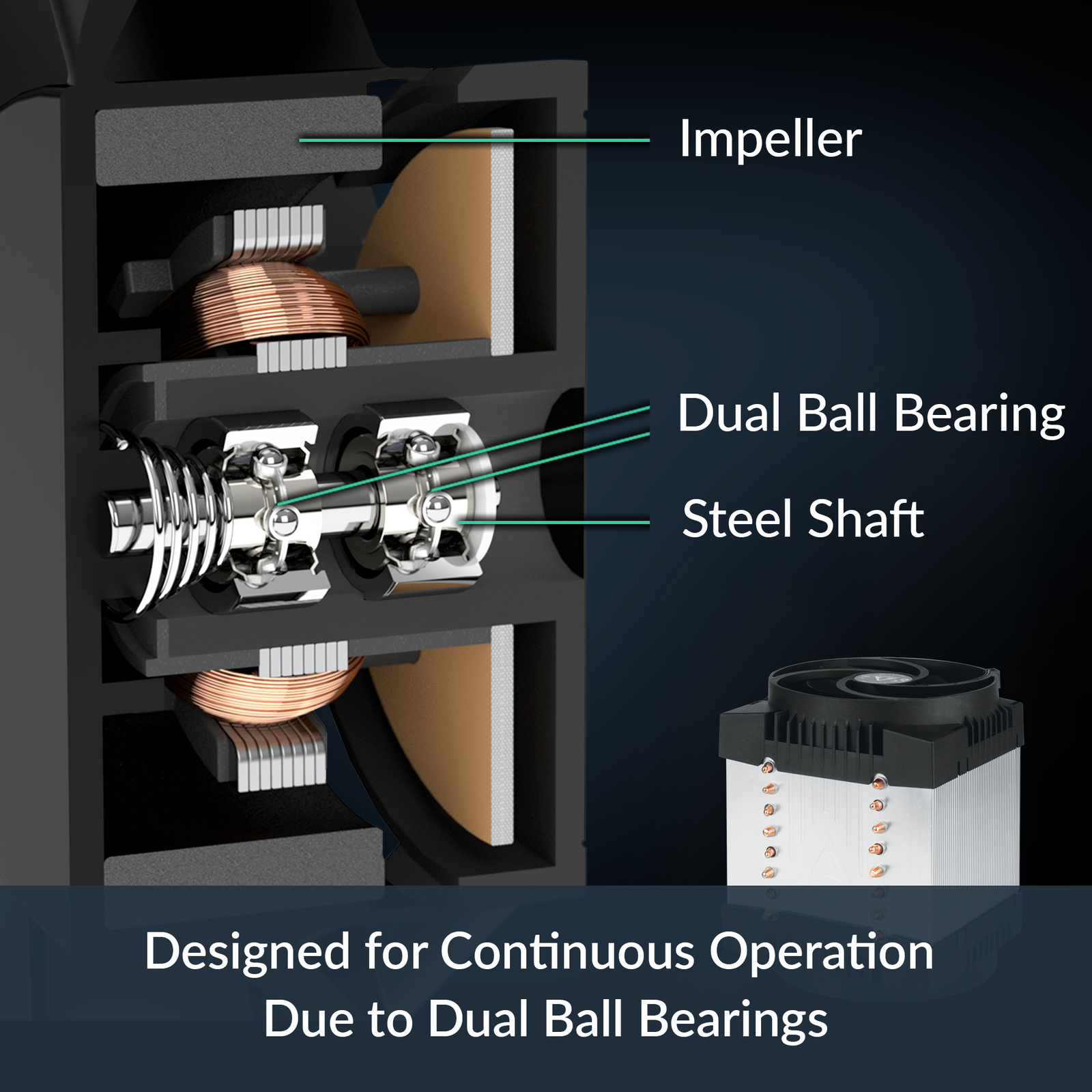 ARCTIC FREEZER 4U-M (Rev.2) Server Cooler AMD Intel Silent SP6 sTR5 SP3 TR4