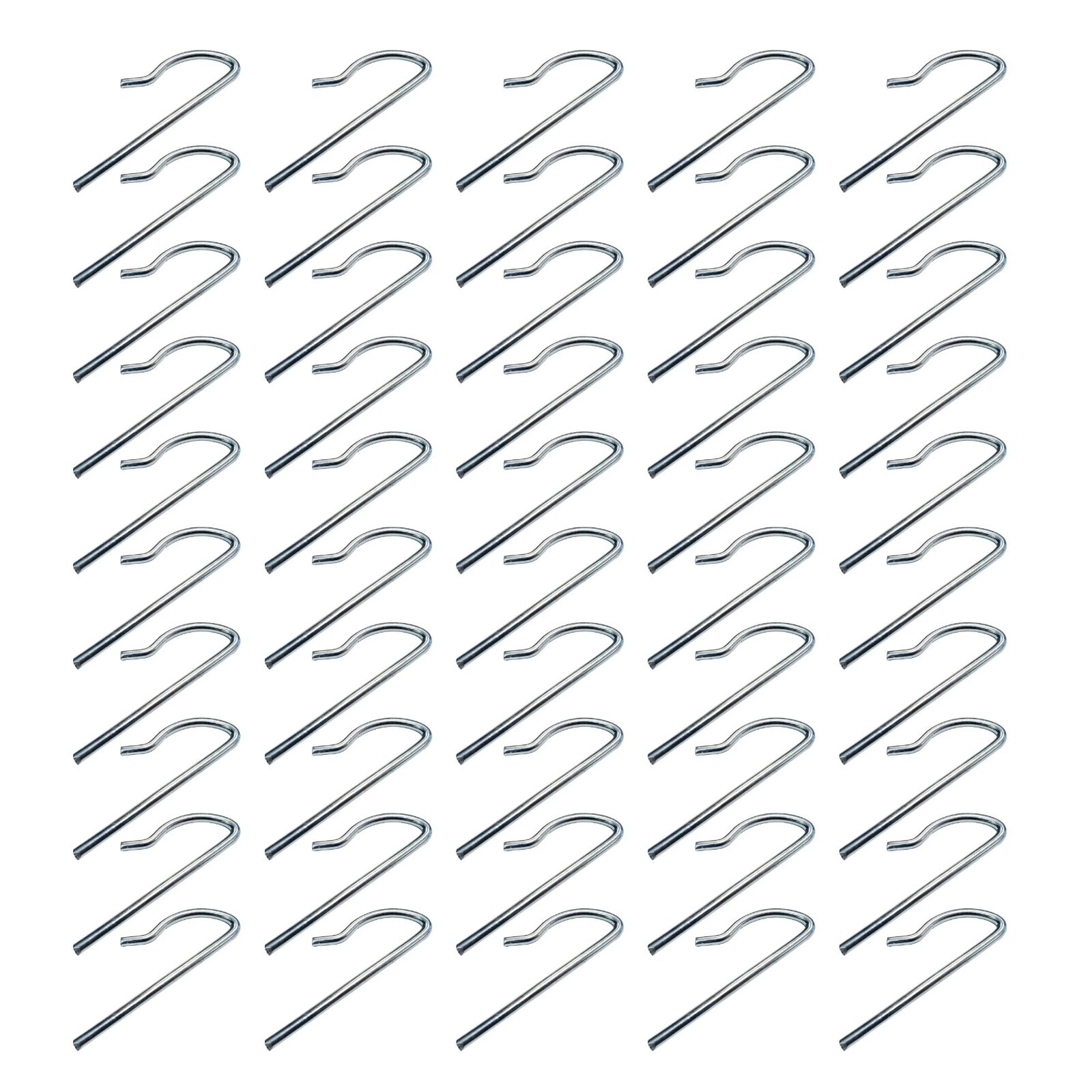 50 PCS Heavy Duty 3" R Pin Stainless Steel Fasteners Canopy Frame Tent Fitting