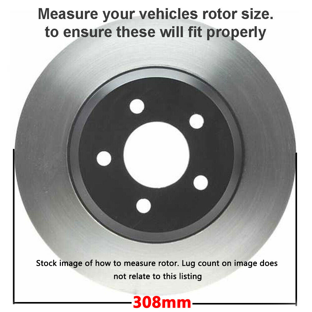 For Nissan Murano Pathfinder Quest INFINITI FX35 Q50 Q70 Rear Rotors Brakes Pads