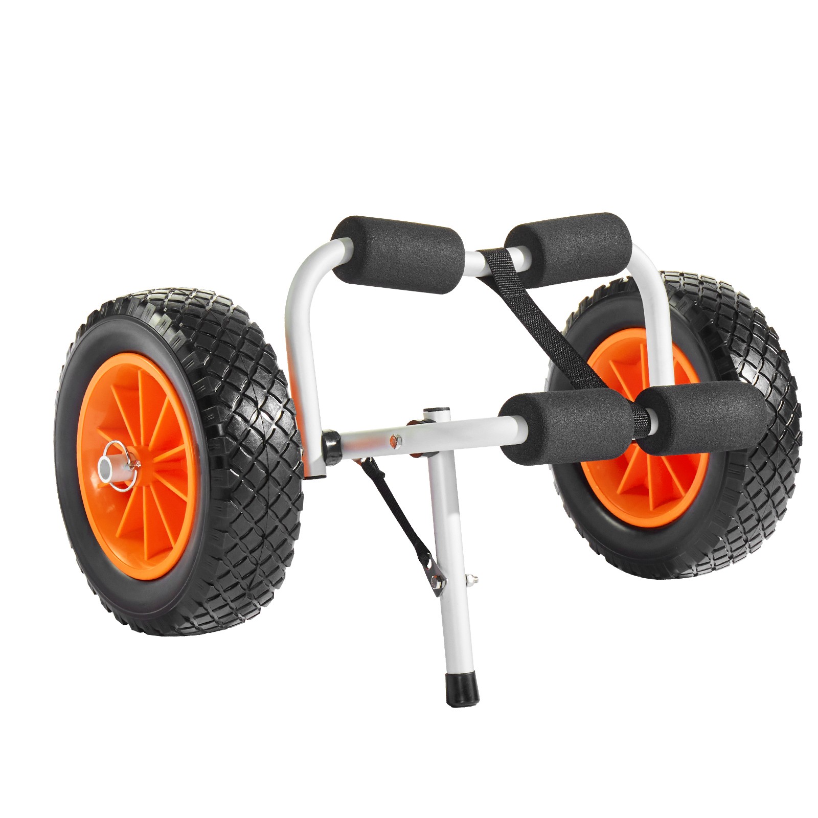 Uimoso Kayak Cart Carrier Foldable 200 lbs Capacity W/ 10" Durable Rubber Tires