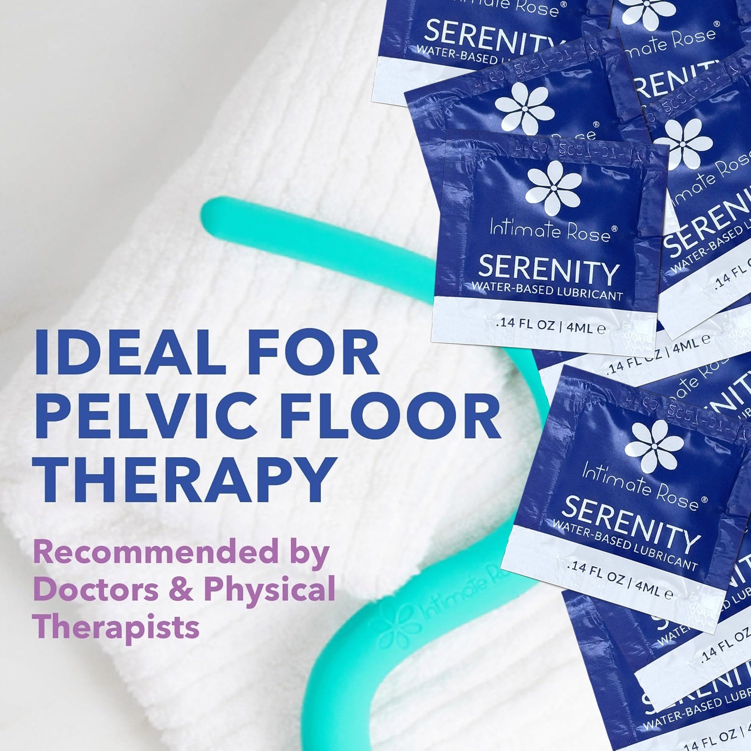 Water-Based Lubricant Travel Pack – 10 Single-Use Sachets, Lube for Men Women