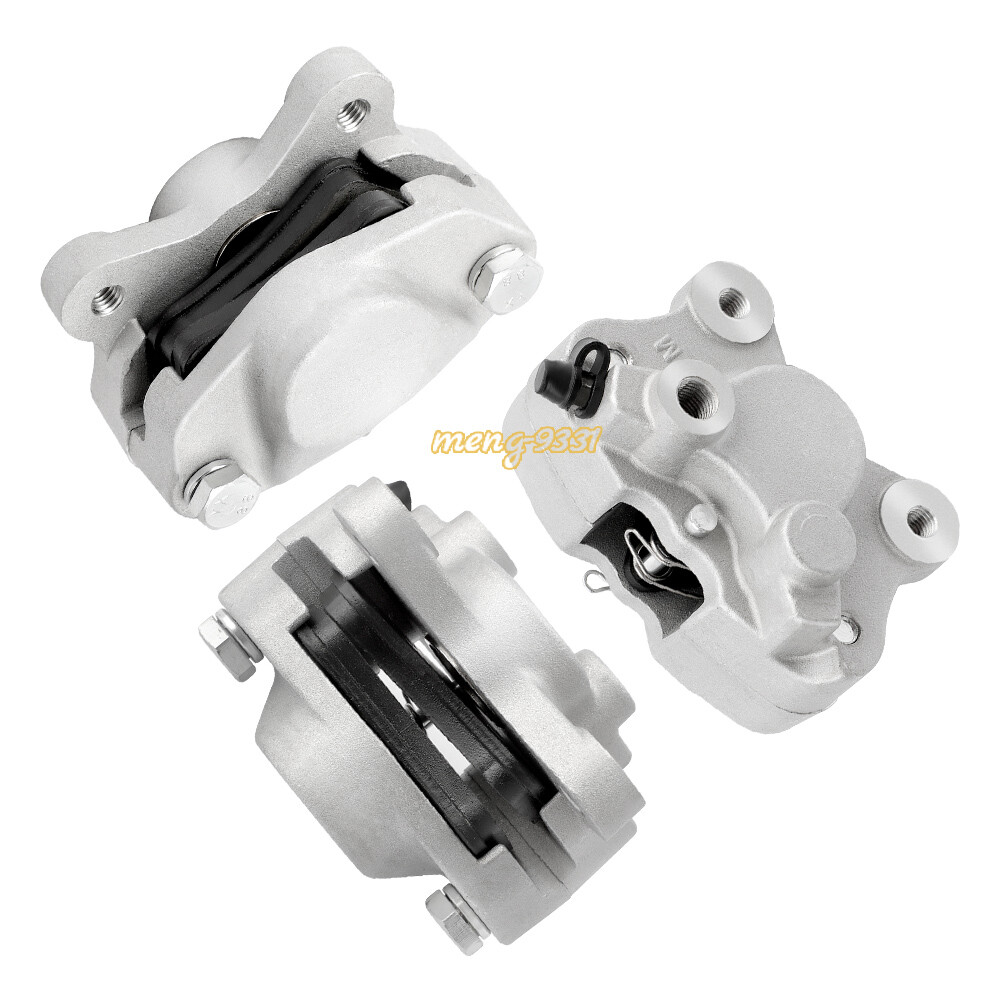 Front &Rear Brake Calipers for Arctic Cat 250 300 375 400 454 500 2x4 4X4 w/Pads