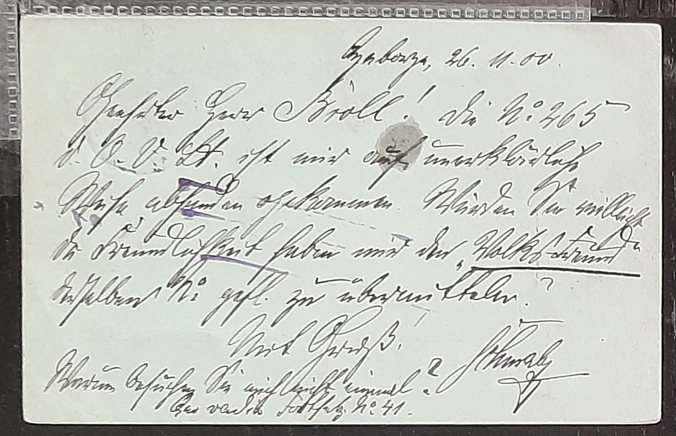 y(GER-858) GERMANY 1900 REICHPOST 2pf postal postcard used (3) different cards