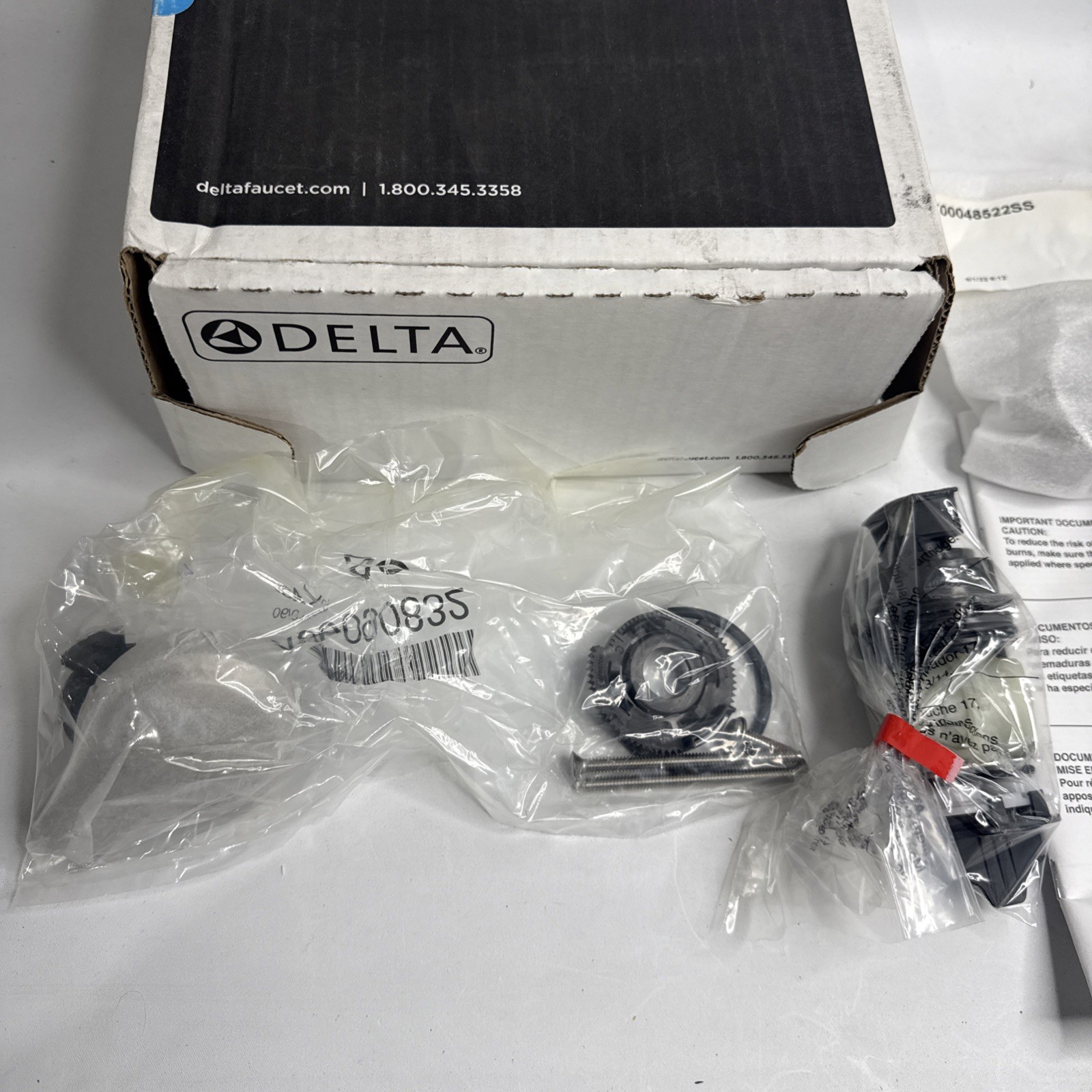 Delta Dryden T17051-SS Monitor® 17 Series Valve Only Trim - Stainless