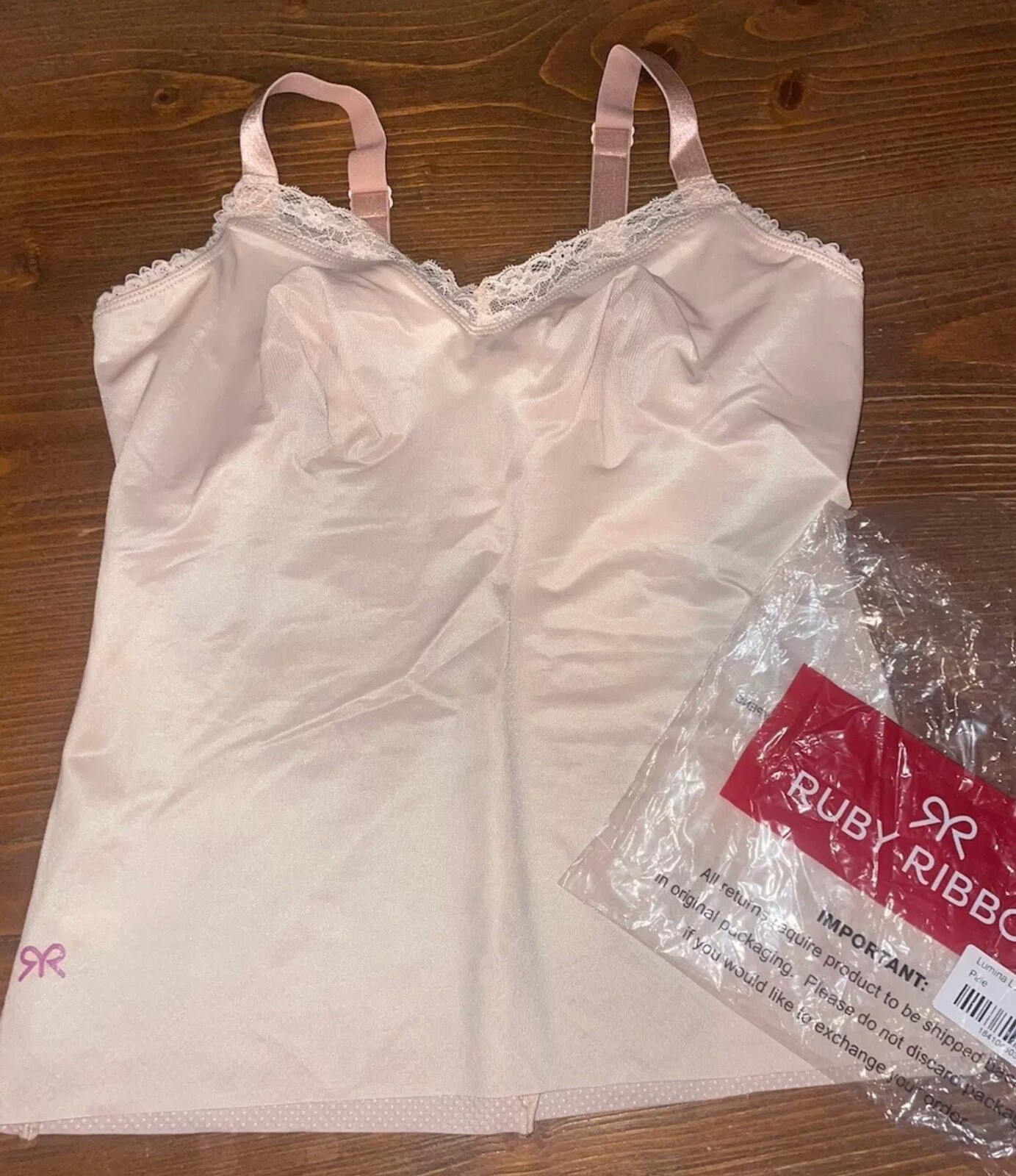 RUBY RIBBON LUMINA LACE CAMI #1841 NEW!