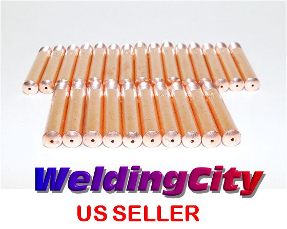 WeldingCity® 25-pk MIG Welding Gun Contact Tip 14-35 for Tweco Lincoln 200-400A